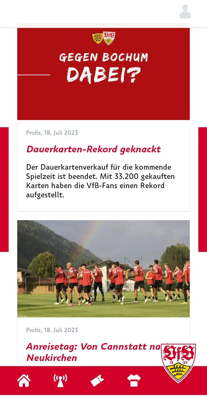 VfB Stuttgart | Indus Appstore | Screenshot