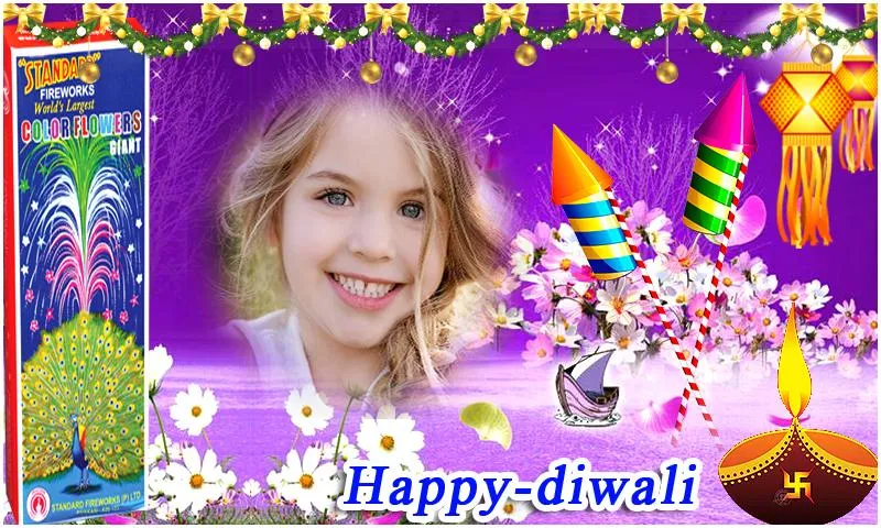 Happy Deepavali Photo Frames | Indus Appstore | Screenshot