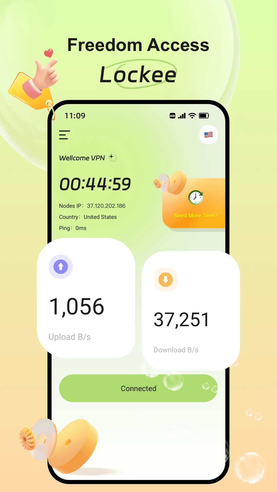 Lockee - Fast & Safe VPN | Indus Appstore | Screenshot