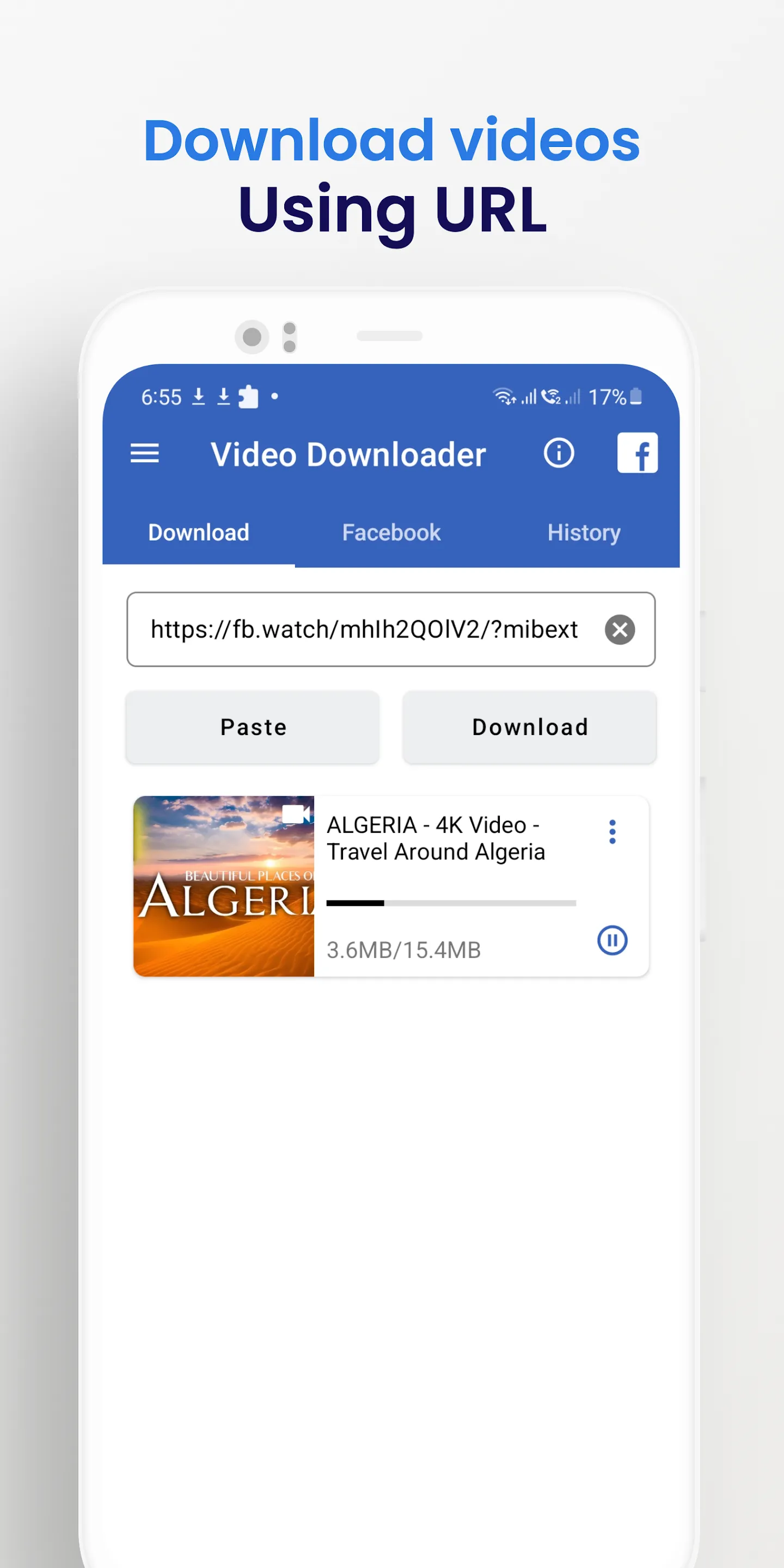 Video Downloader for Facebook | Indus Appstore | Screenshot