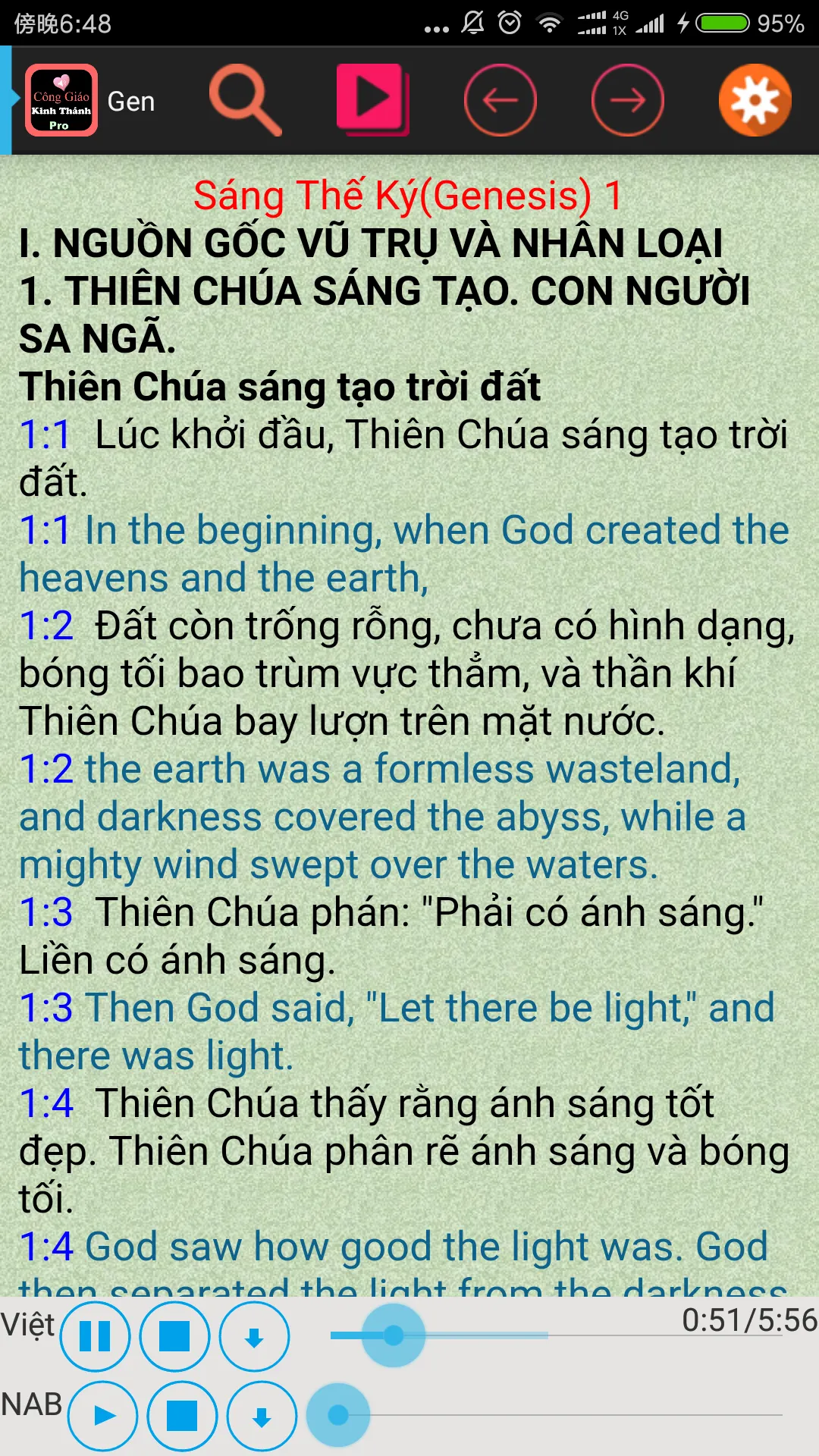 Vietnamese Catholic Holy Bible | Indus Appstore | Screenshot