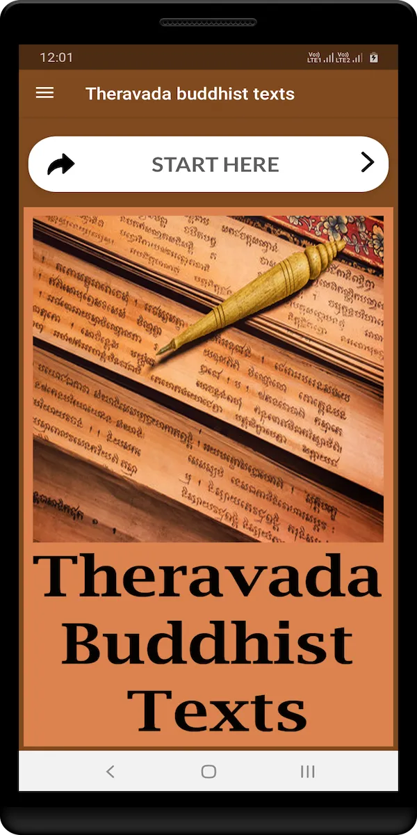 Theravada buddhist texts | Indus Appstore | Screenshot