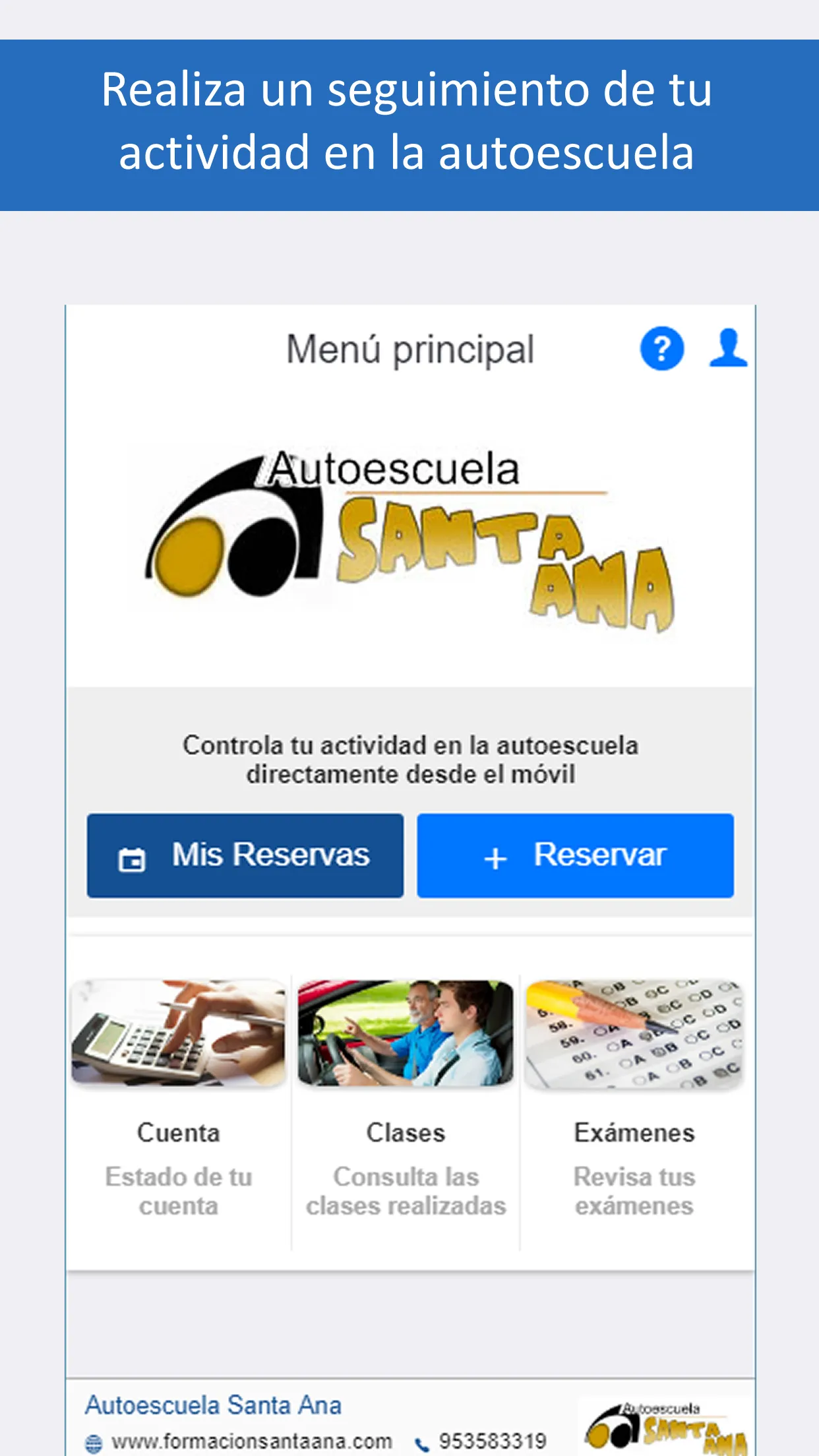 Autoescuelas Alumno | Indus Appstore | Screenshot