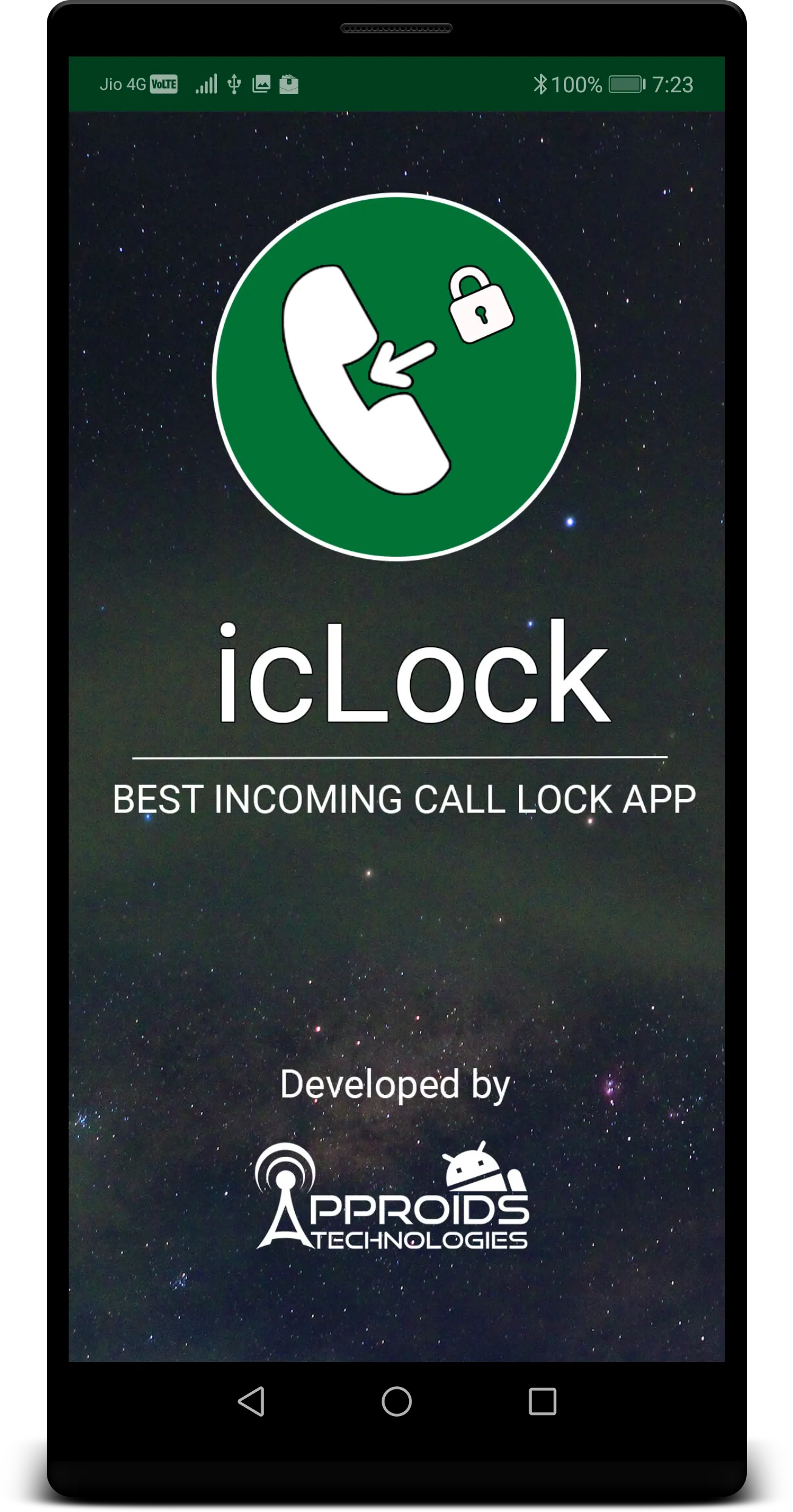 Incoming Call Lock | Indus Appstore | Screenshot