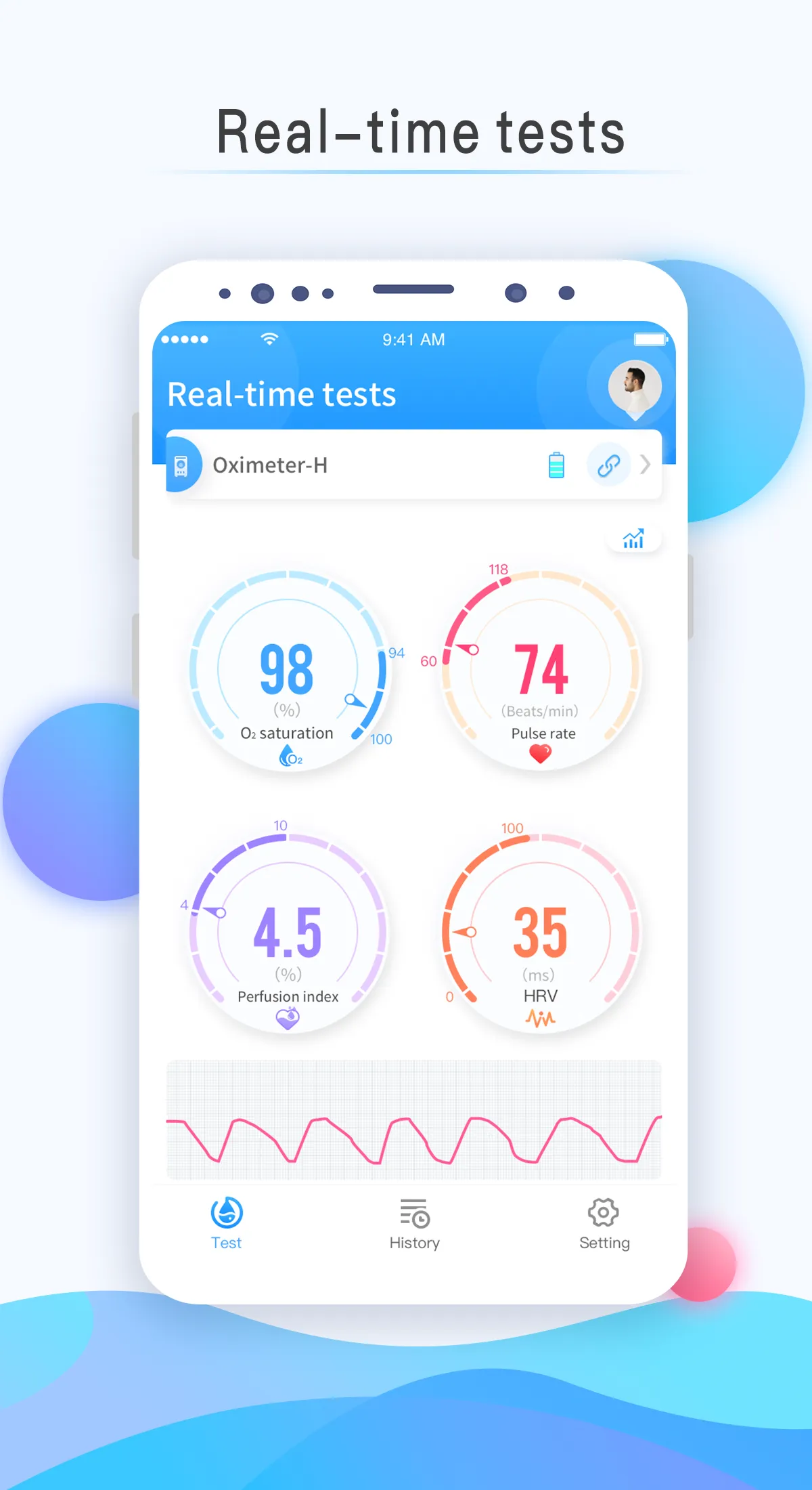 Oximeter-H | Indus Appstore | Screenshot