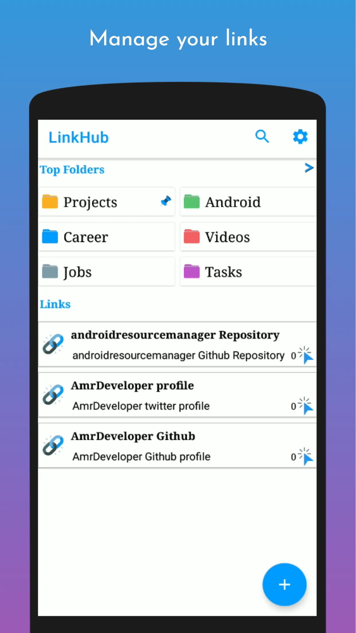 Linkhub - A smart link manager | Indus Appstore | Screenshot