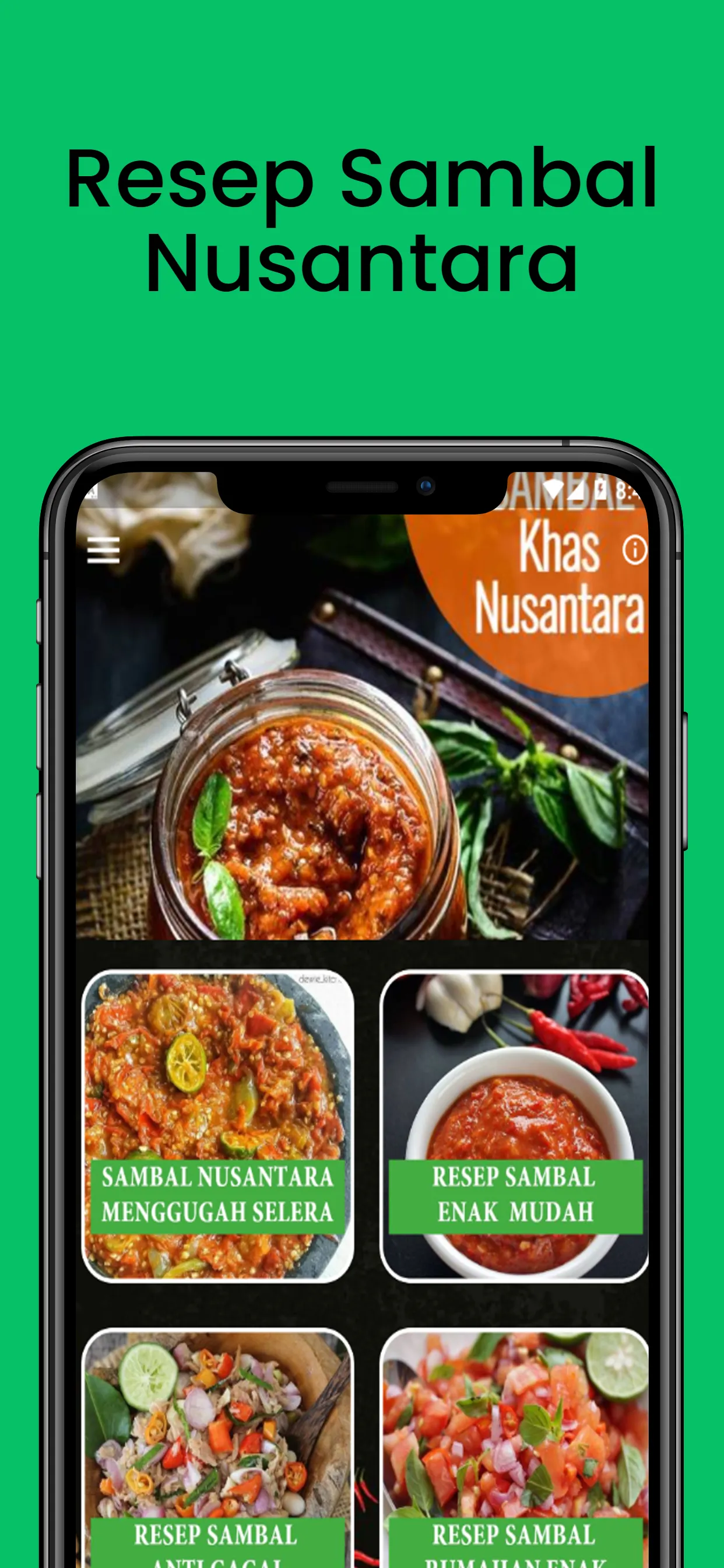 Resep Aneka Sambal Nusantara | Indus Appstore | Screenshot