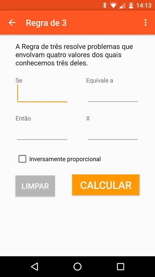 Regra de 3 | Indus Appstore | Screenshot