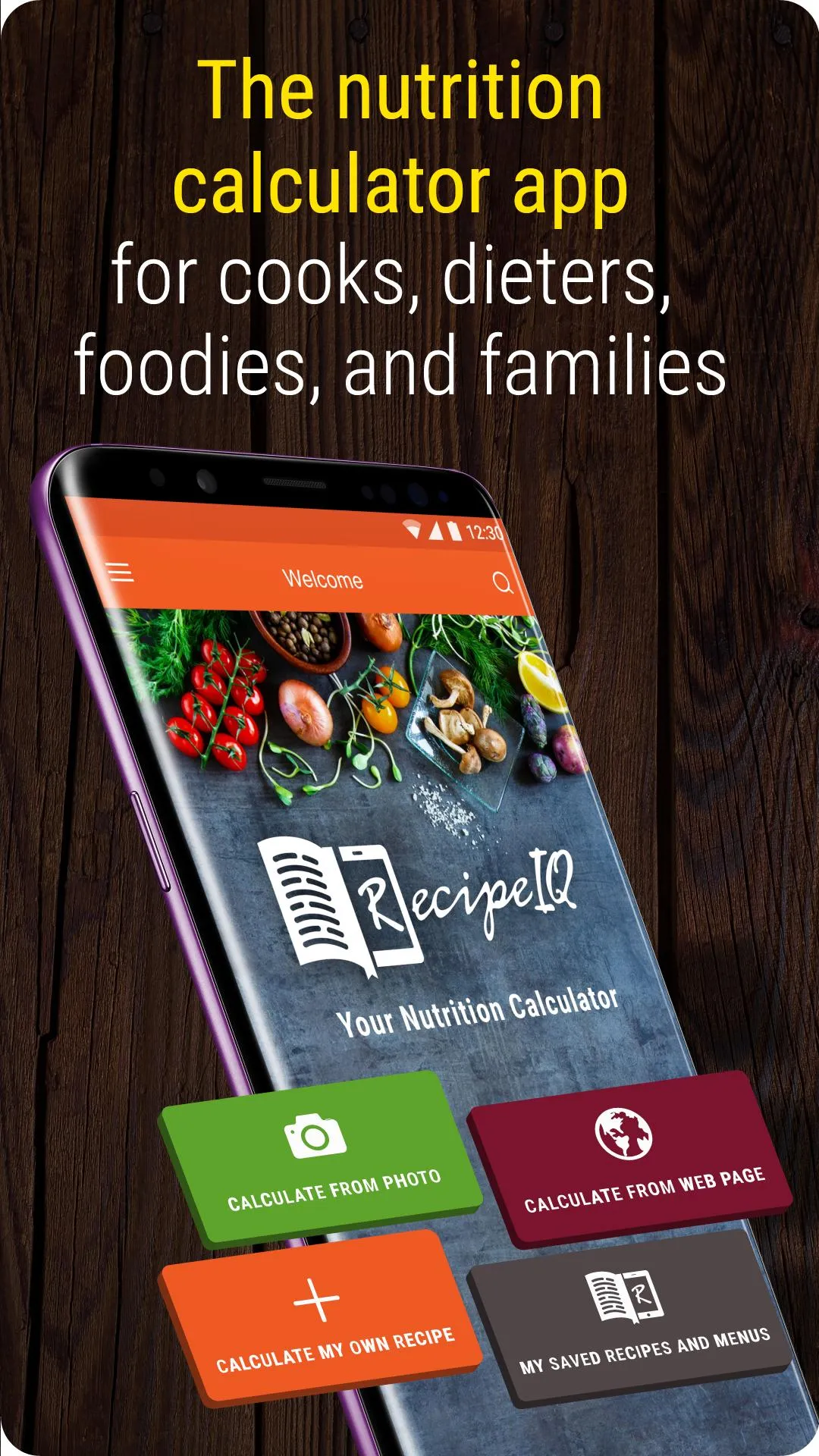 RecipeIQ: Recipe Organizer | Indus Appstore | Screenshot