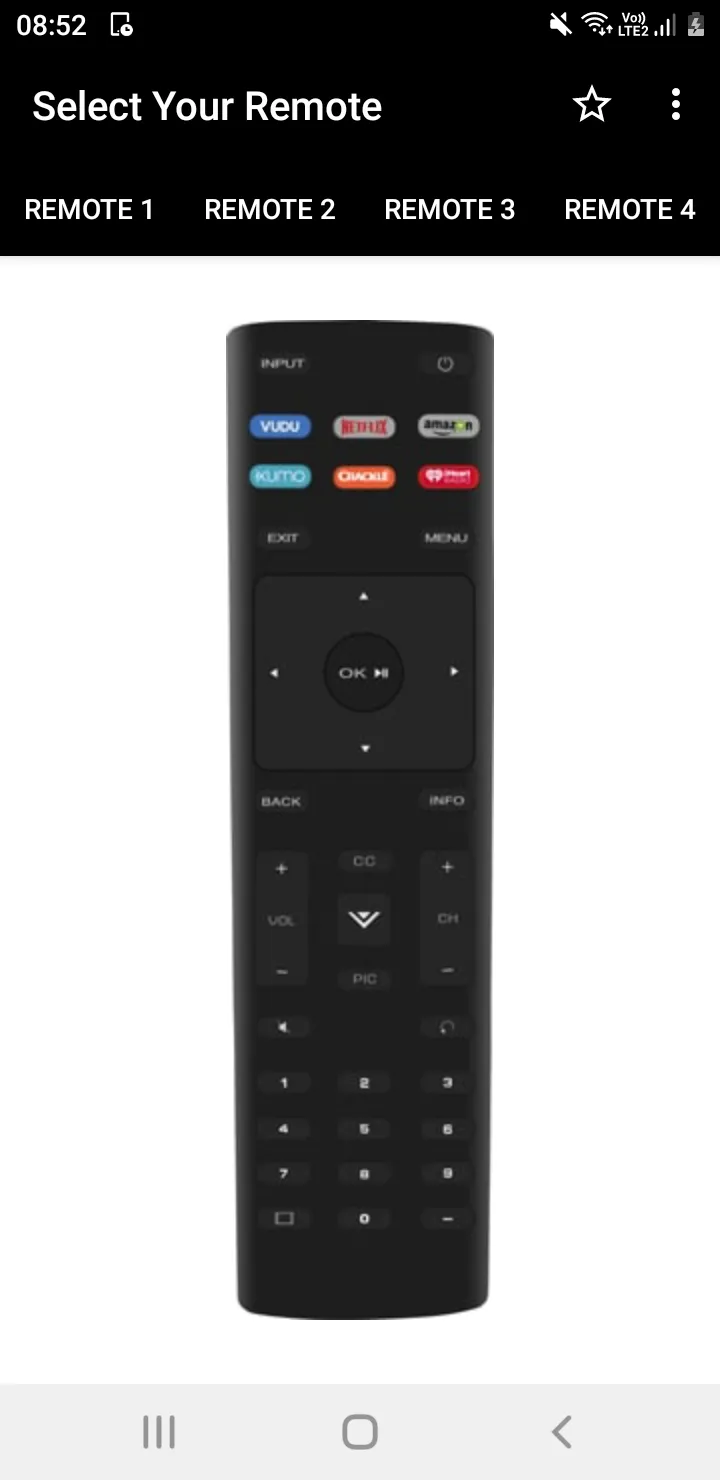 Vizio TV Remote | Indus Appstore | Screenshot