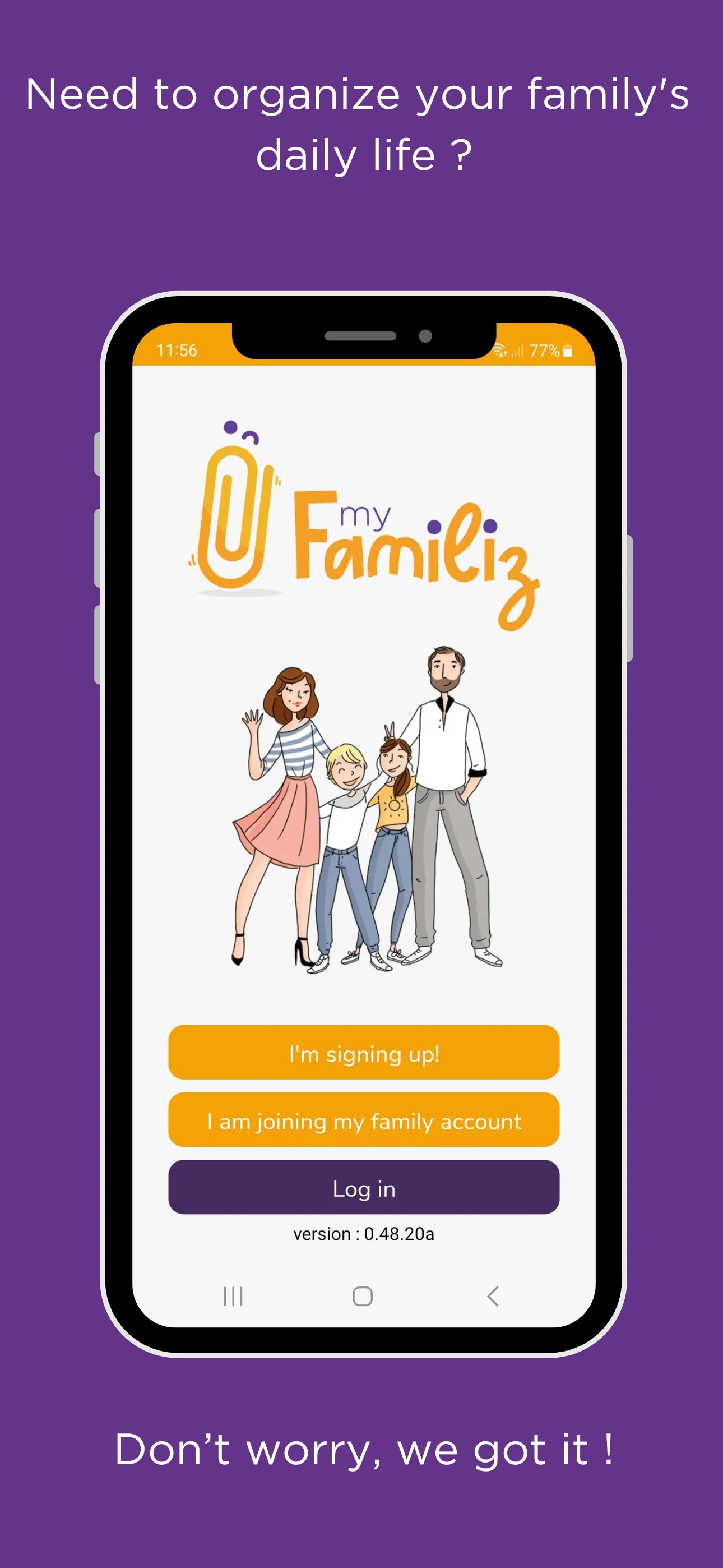 Myfamiliz, family calendar | Indus Appstore | Screenshot