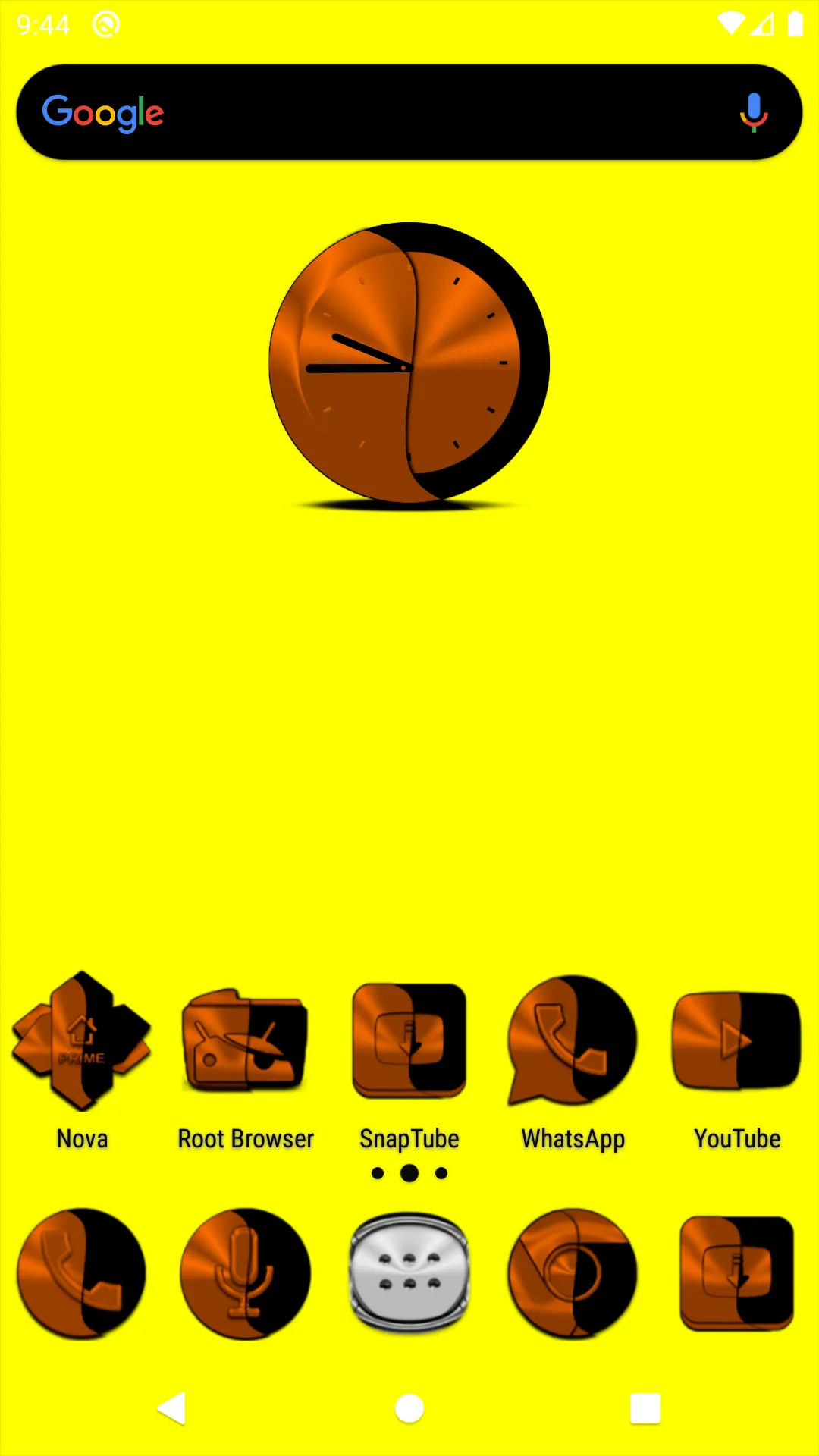 Wicked Orange Icon Pack | Indus Appstore | Screenshot