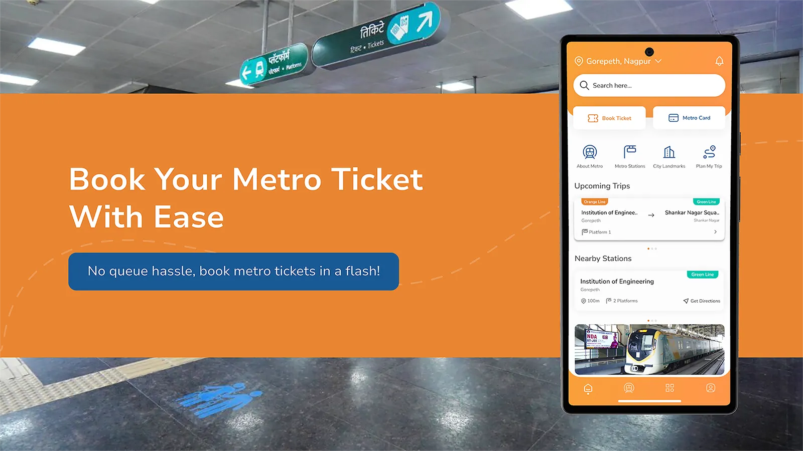 Nagpur Metro Rail | Indus Appstore | Screenshot