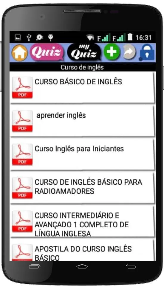 Curso de Inglês (português) | Indus Appstore | Screenshot