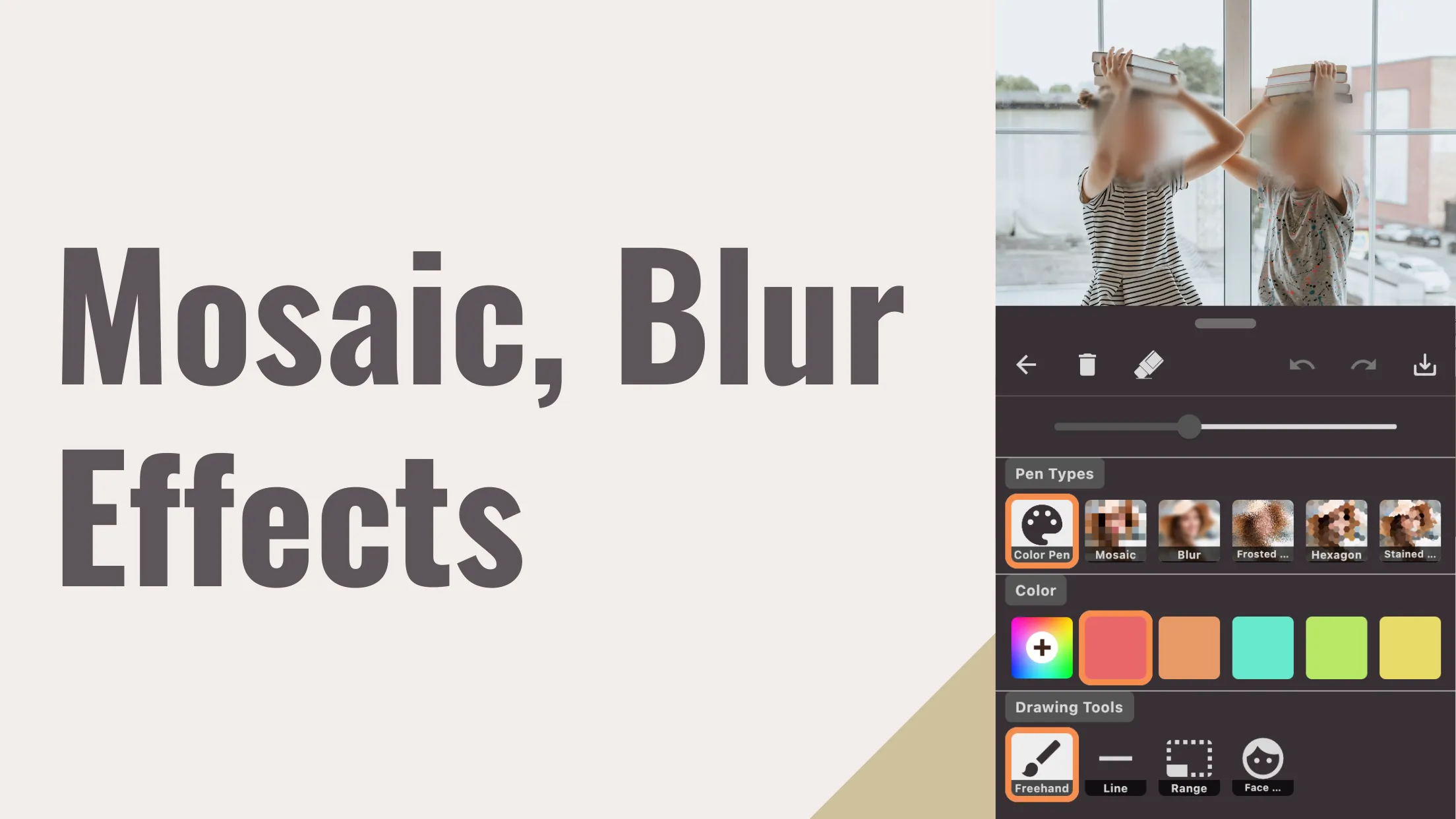 Mosaic & Blur - Photo Editor | Indus Appstore | Screenshot