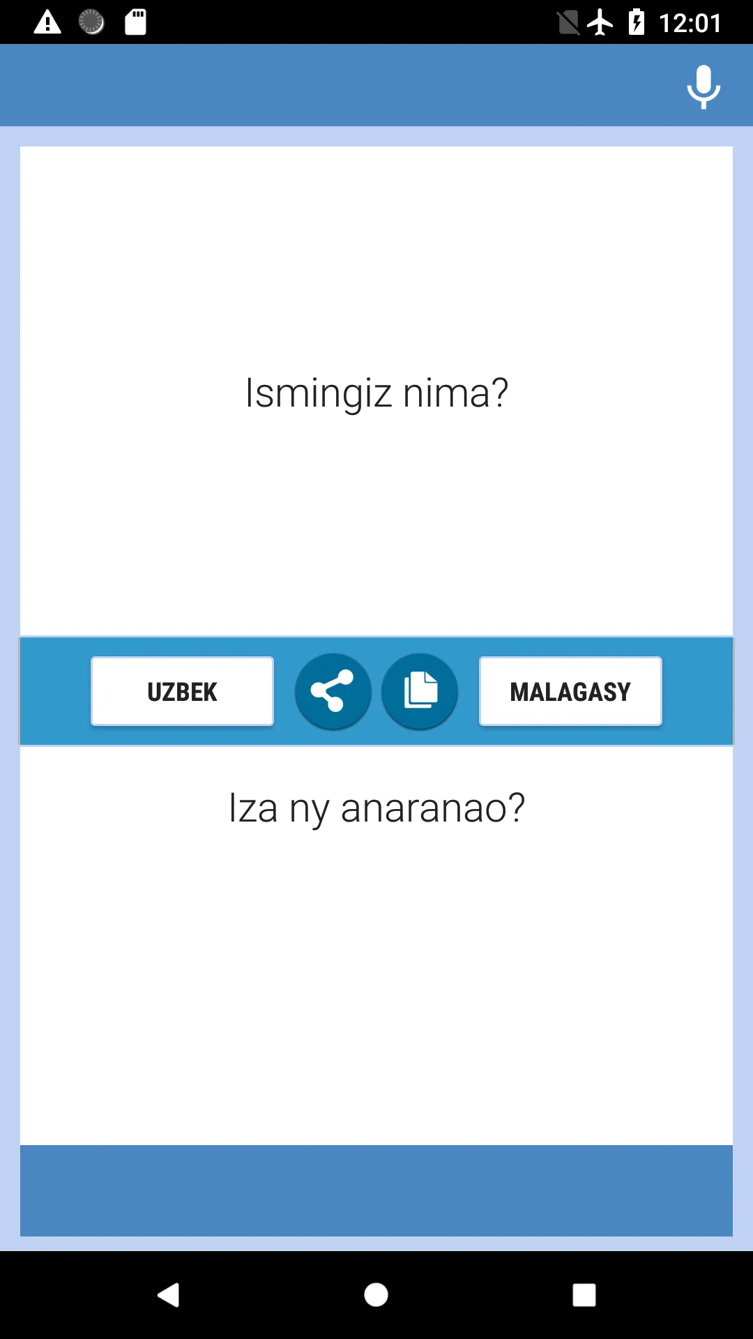 Mpandika Teny Uzbek-Malagasy | Indus Appstore | Screenshot