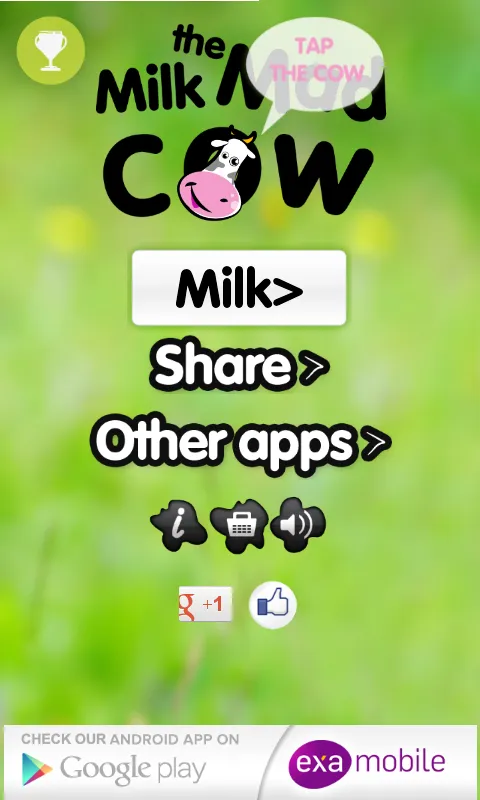 Milk the Mad Cow | Indus Appstore | Screenshot