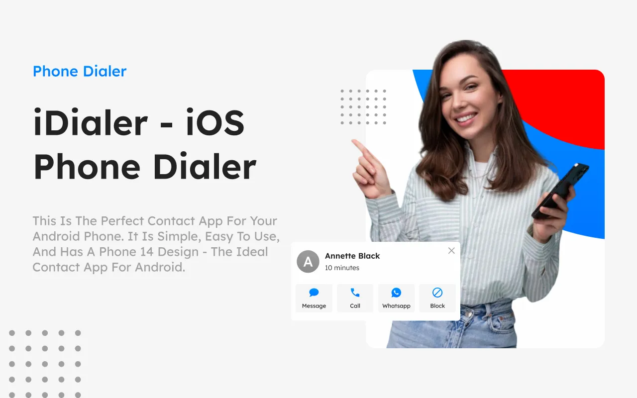 iDialer - iOS Phone Dialer | Indus Appstore | Screenshot