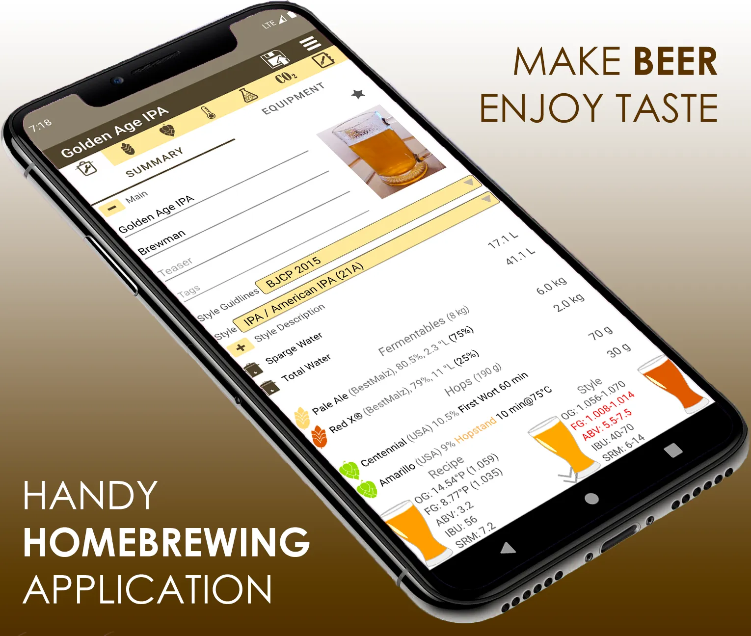 Brewer's LabBook | Indus Appstore | Screenshot