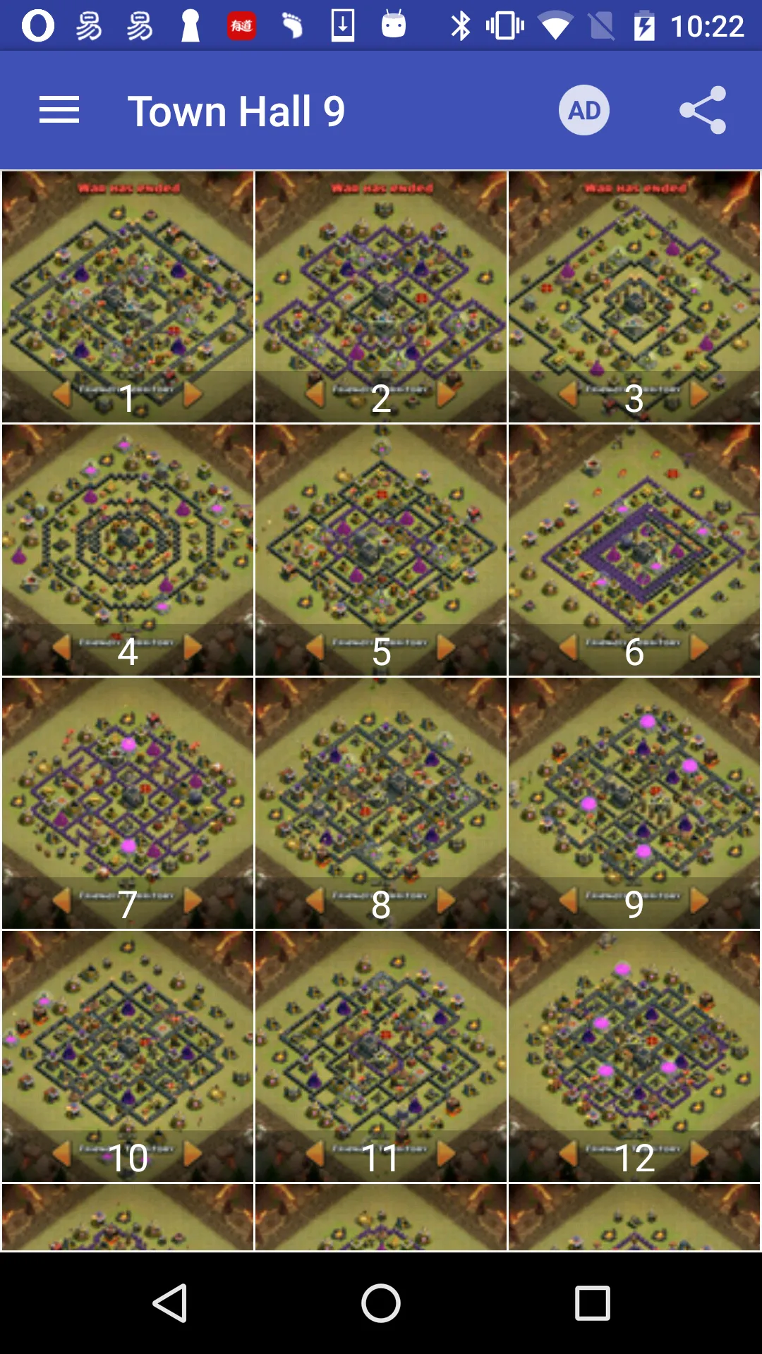 War layouts for Clash of Clans | Indus Appstore | Screenshot