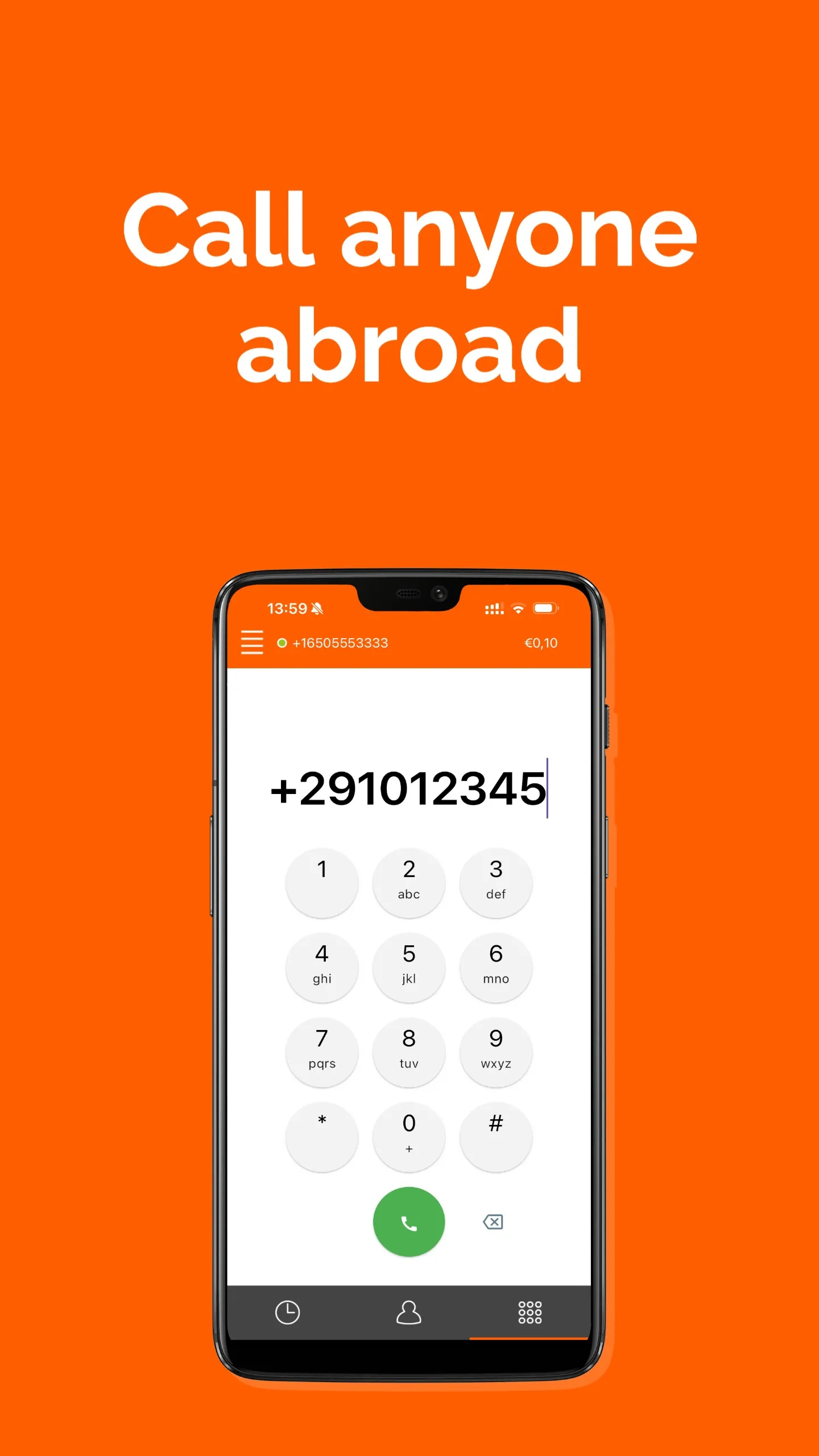 International calls | Indus Appstore | Screenshot