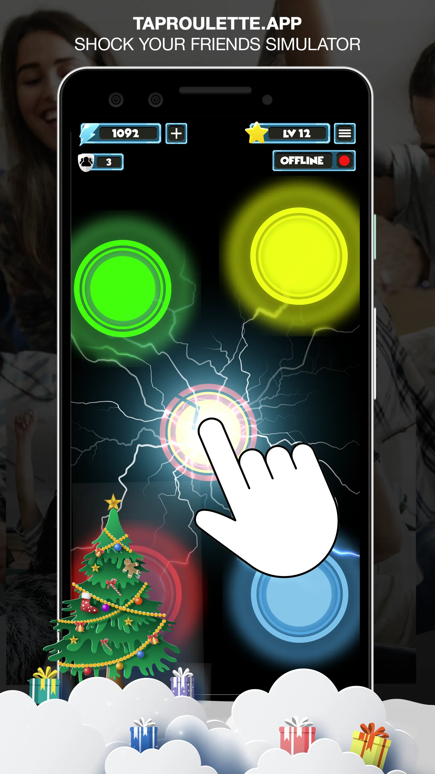 Tap Roulette Shock My Friends | Indus Appstore | Screenshot