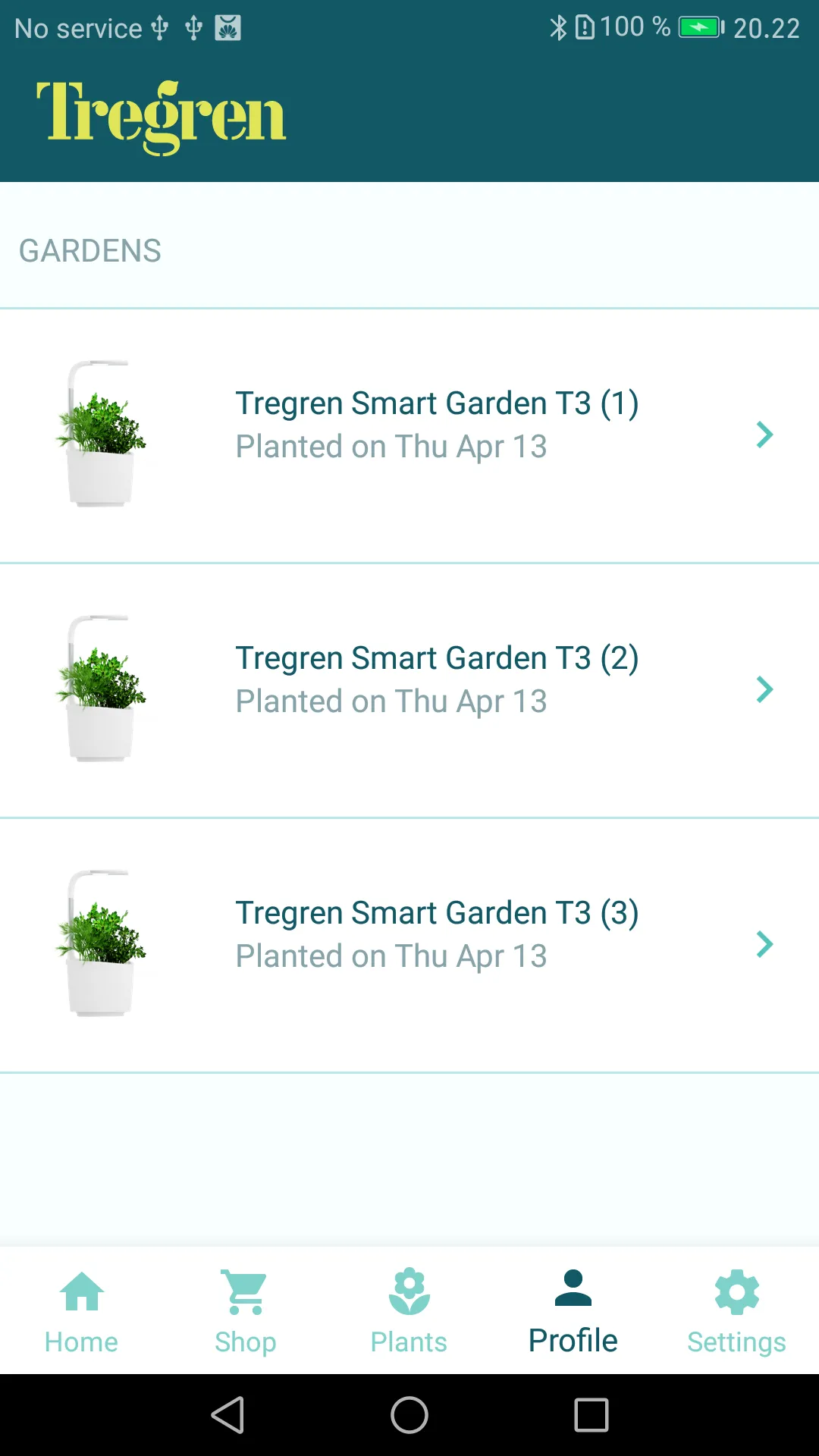 Tregren SmartGardener | Indus Appstore | Screenshot