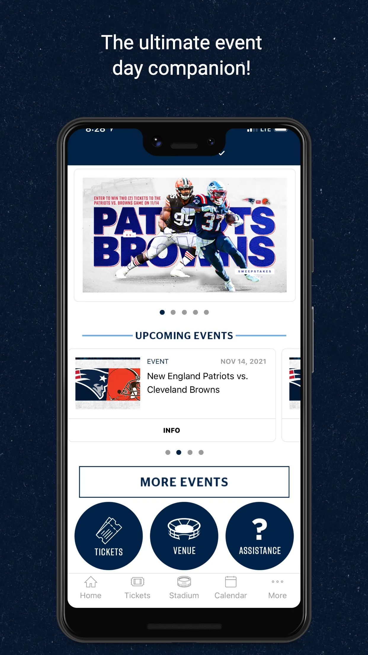 Gillette Stadium | Indus Appstore | Screenshot