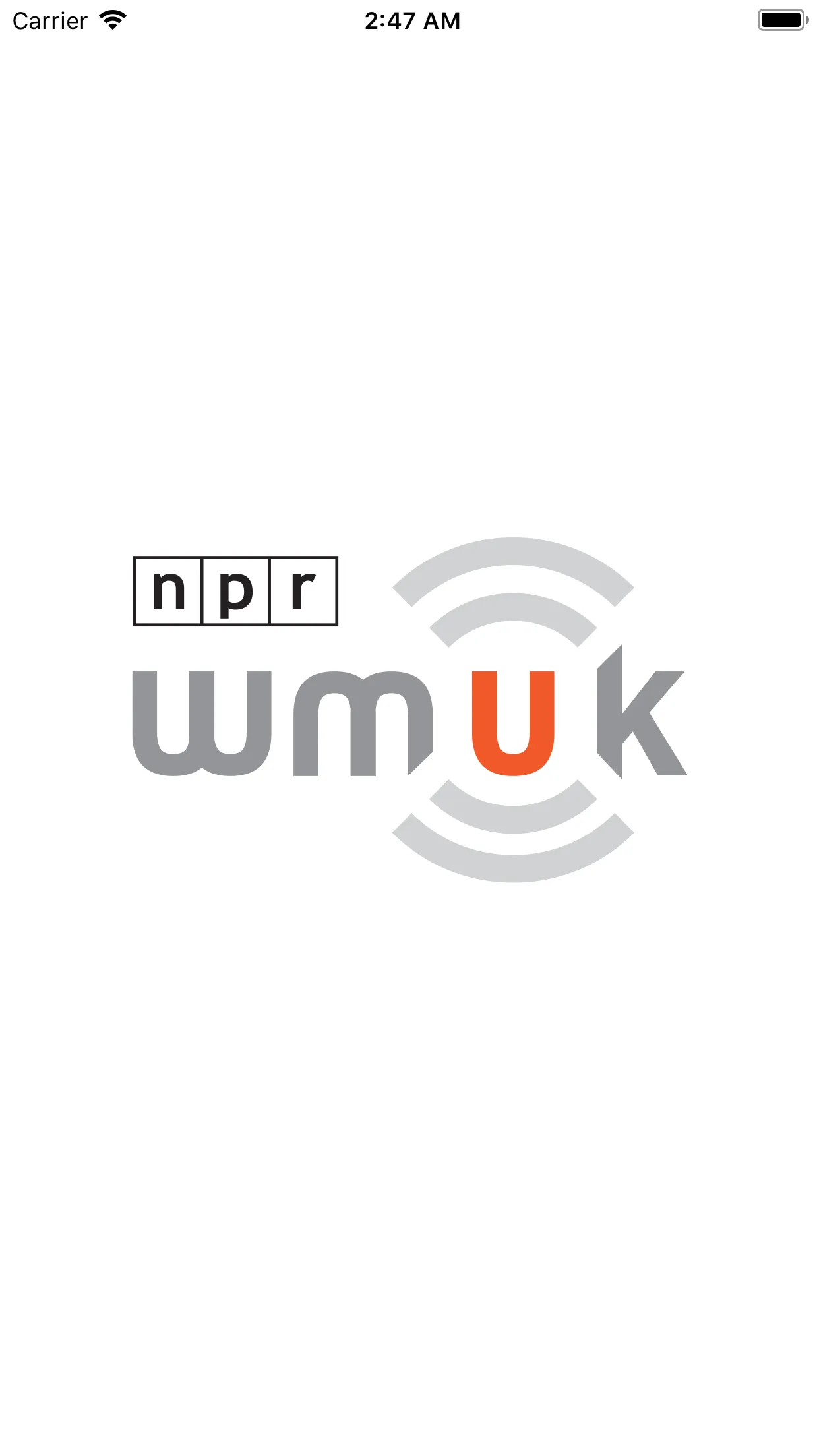 WMUK Public Radio App | Indus Appstore | Screenshot