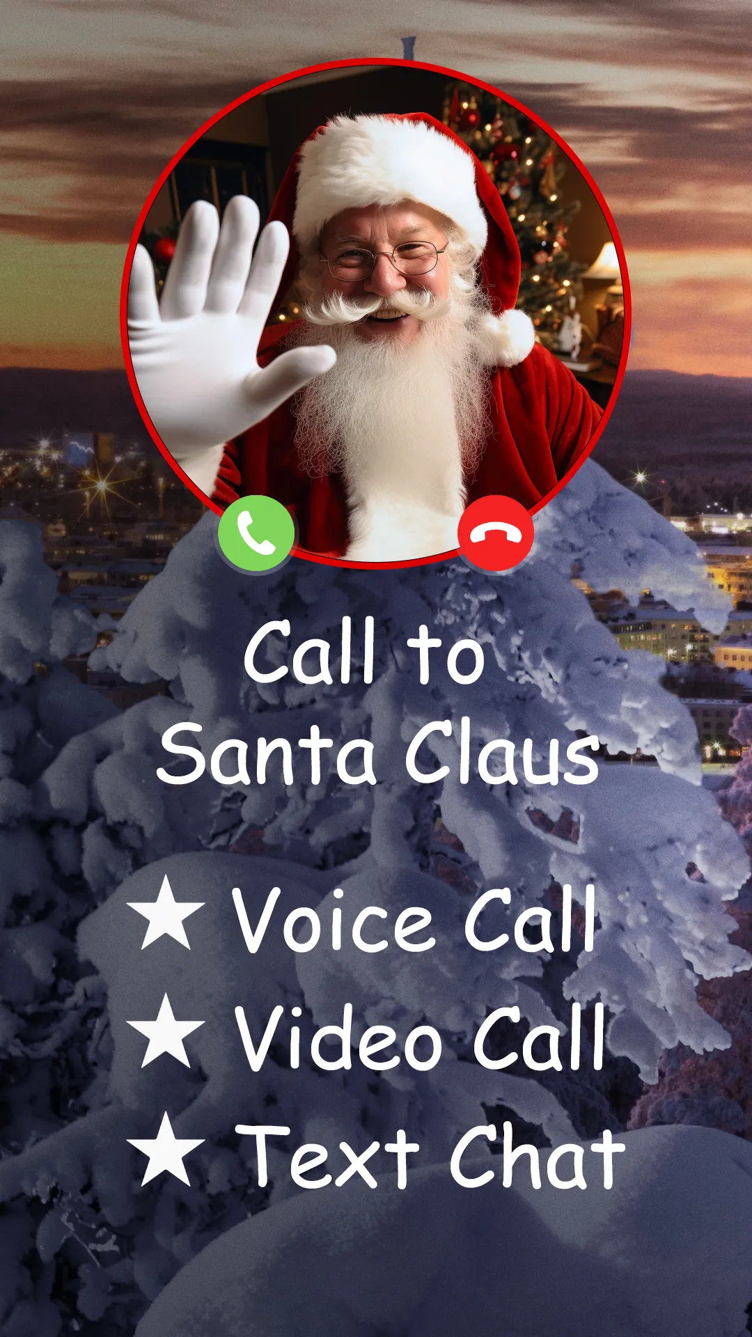 Prank Video Call Santa Claus | Indus Appstore | Screenshot