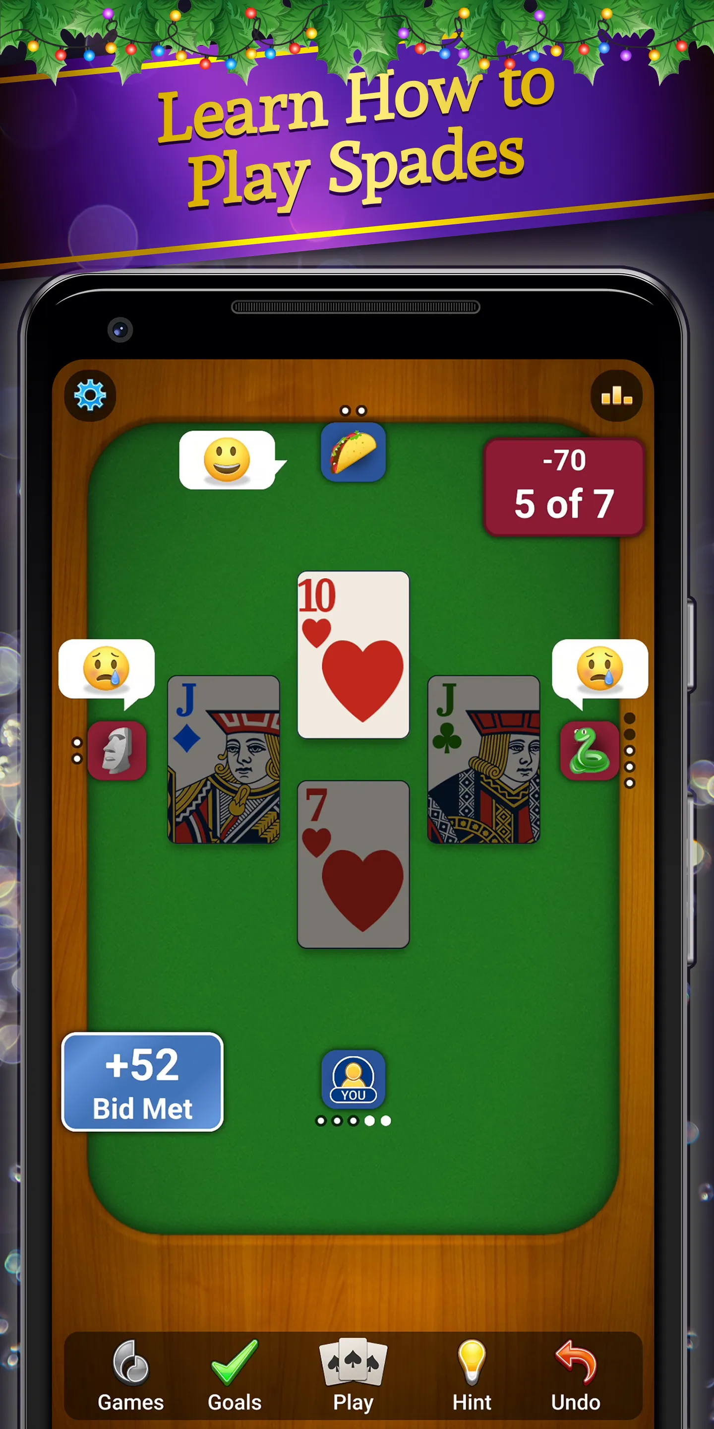 Spades: Classic Card Games | Indus Appstore | Screenshot