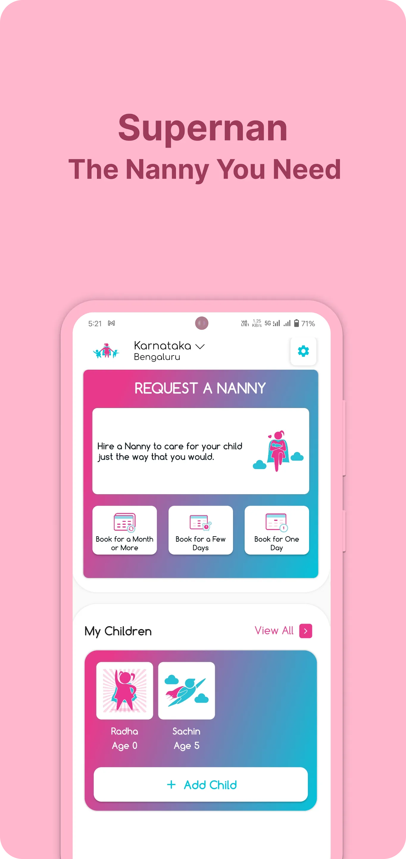 Supernan: The Nanny You Need | Indus Appstore | Screenshot