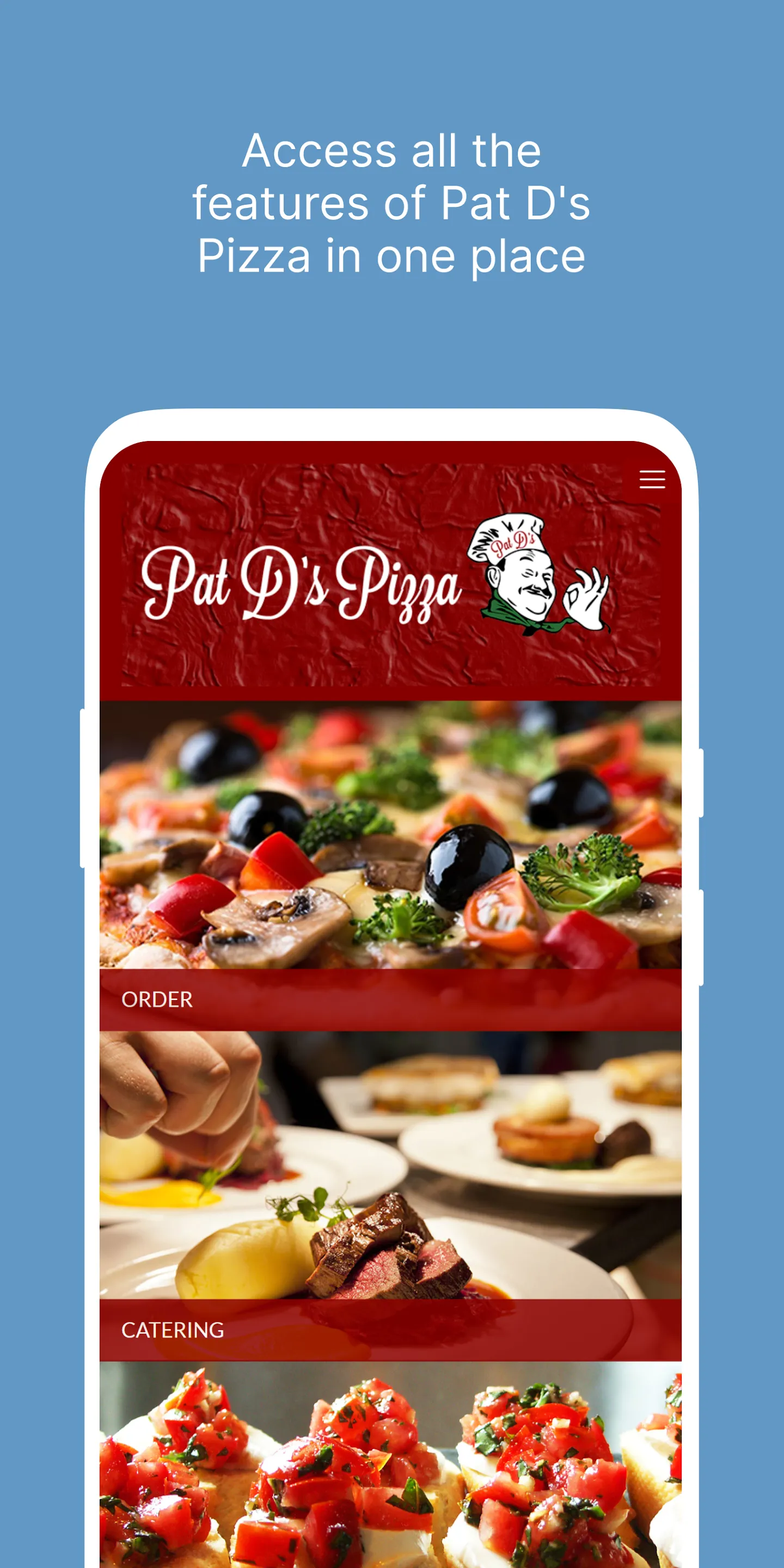 Pat D's Pizza | Indus Appstore | Screenshot