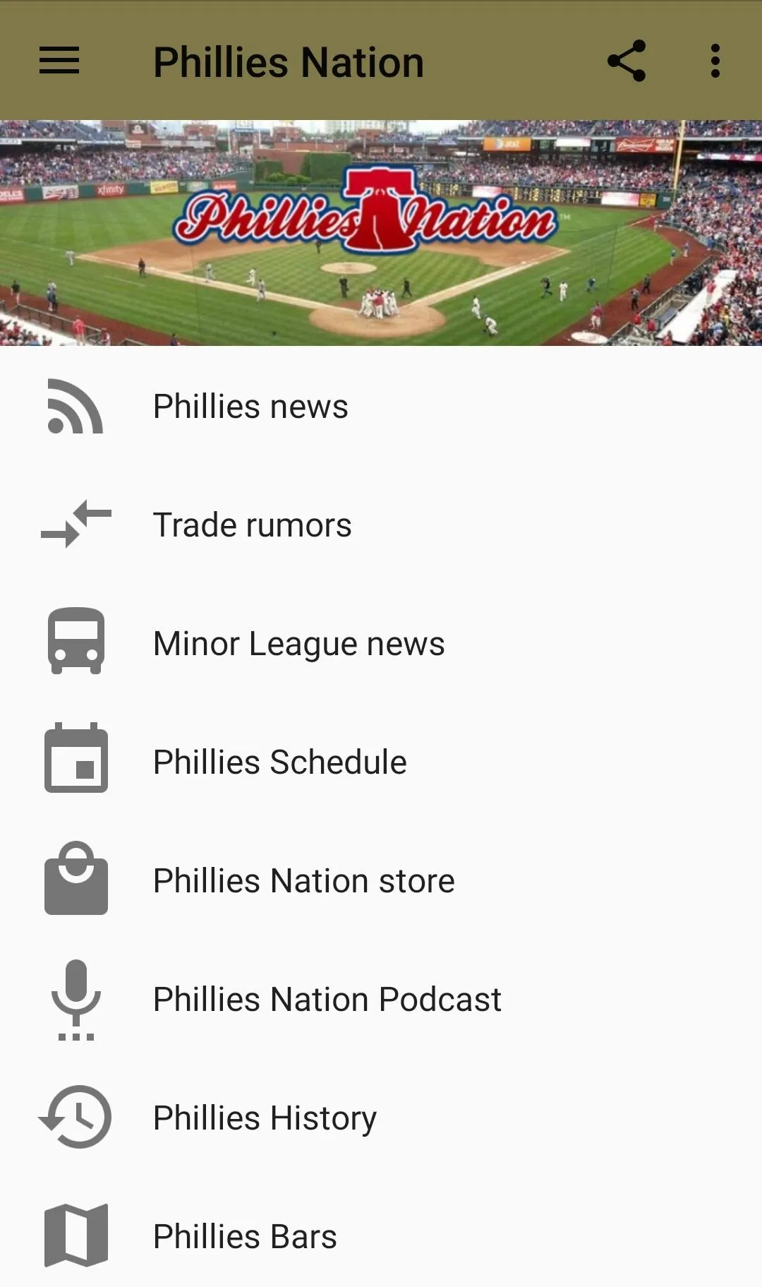 Phillies Nation | Indus Appstore | Screenshot