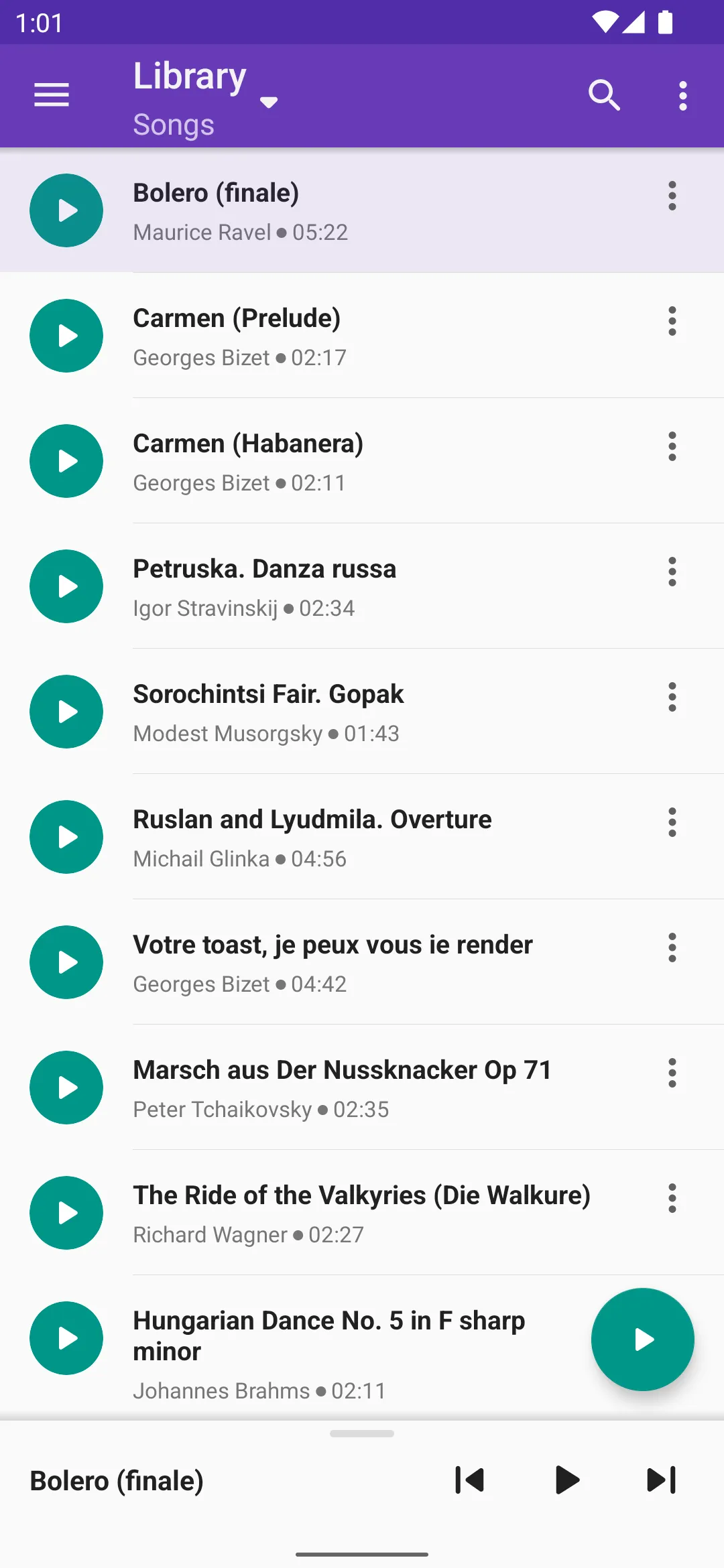 Simple Music Player | Indus Appstore | Screenshot
