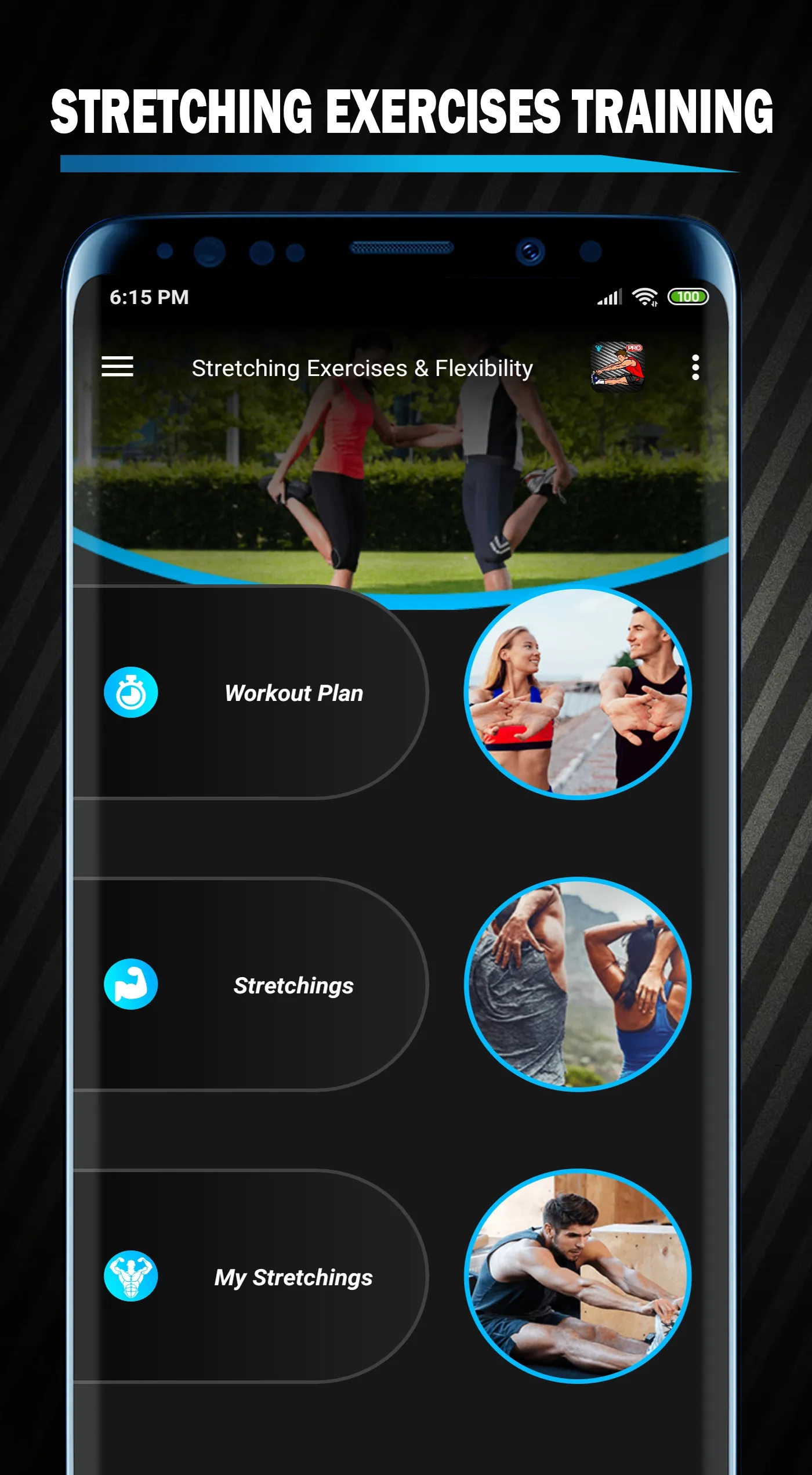 Stretching Exercise Training | Indus Appstore | Screenshot