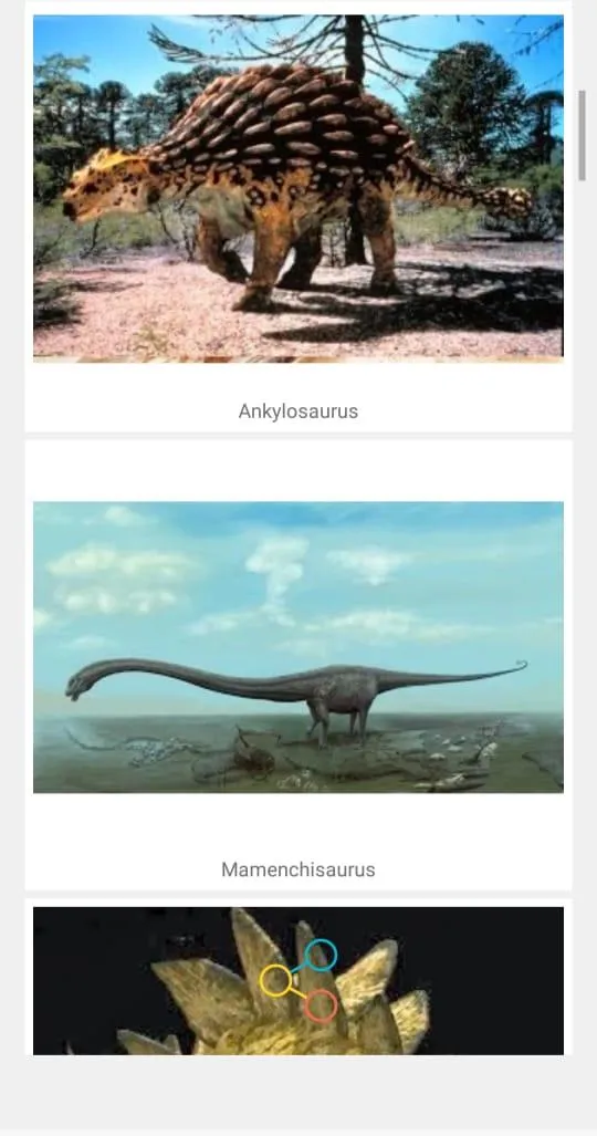 NAMA NAMA DINOSAURUS | Indus Appstore | Screenshot