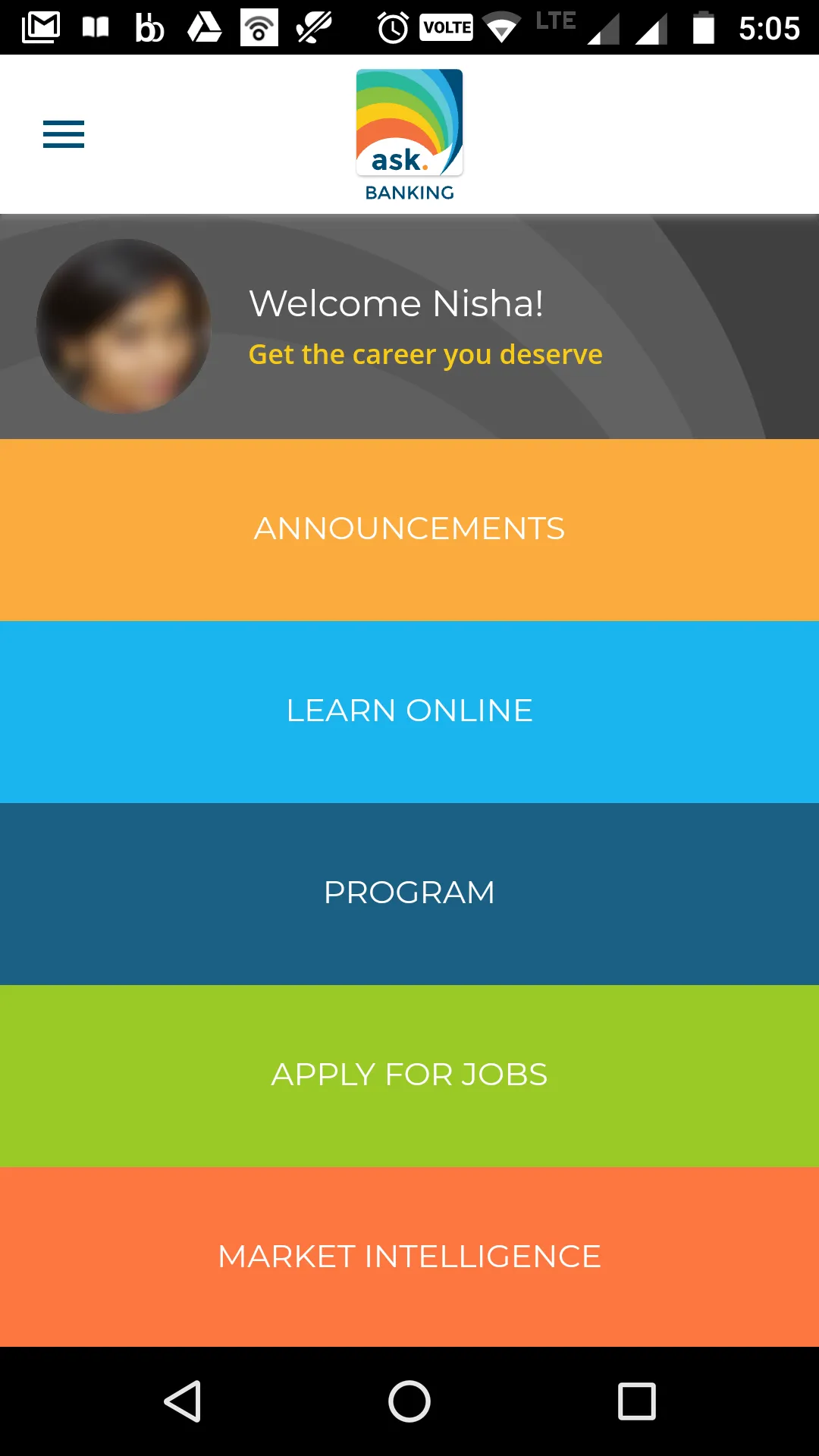 ask.CAREERS – Banking | Indus Appstore | Screenshot