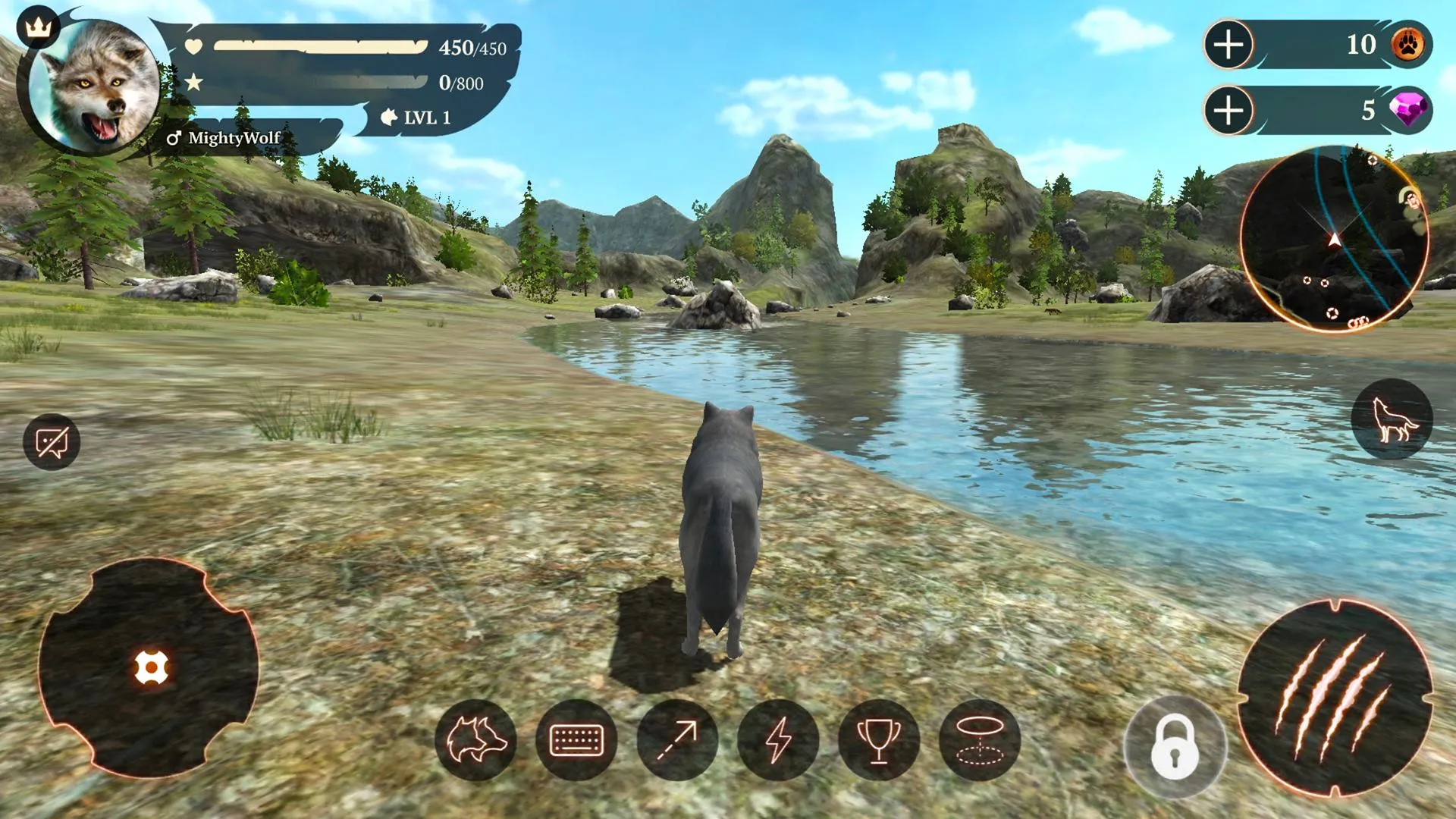 The Wolf | Indus Appstore | Screenshot