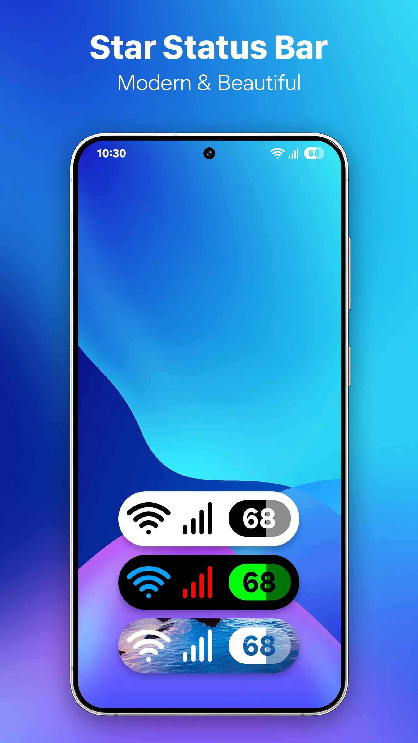 Star Status Bar: Custom Icons | Indus Appstore | Screenshot