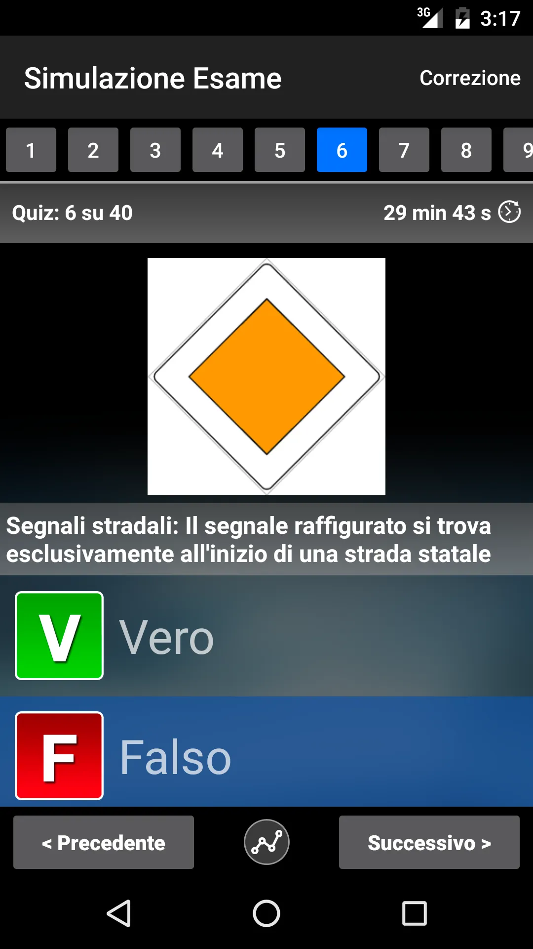 Quiz Patente di Guida: Auto B | Indus Appstore | Screenshot