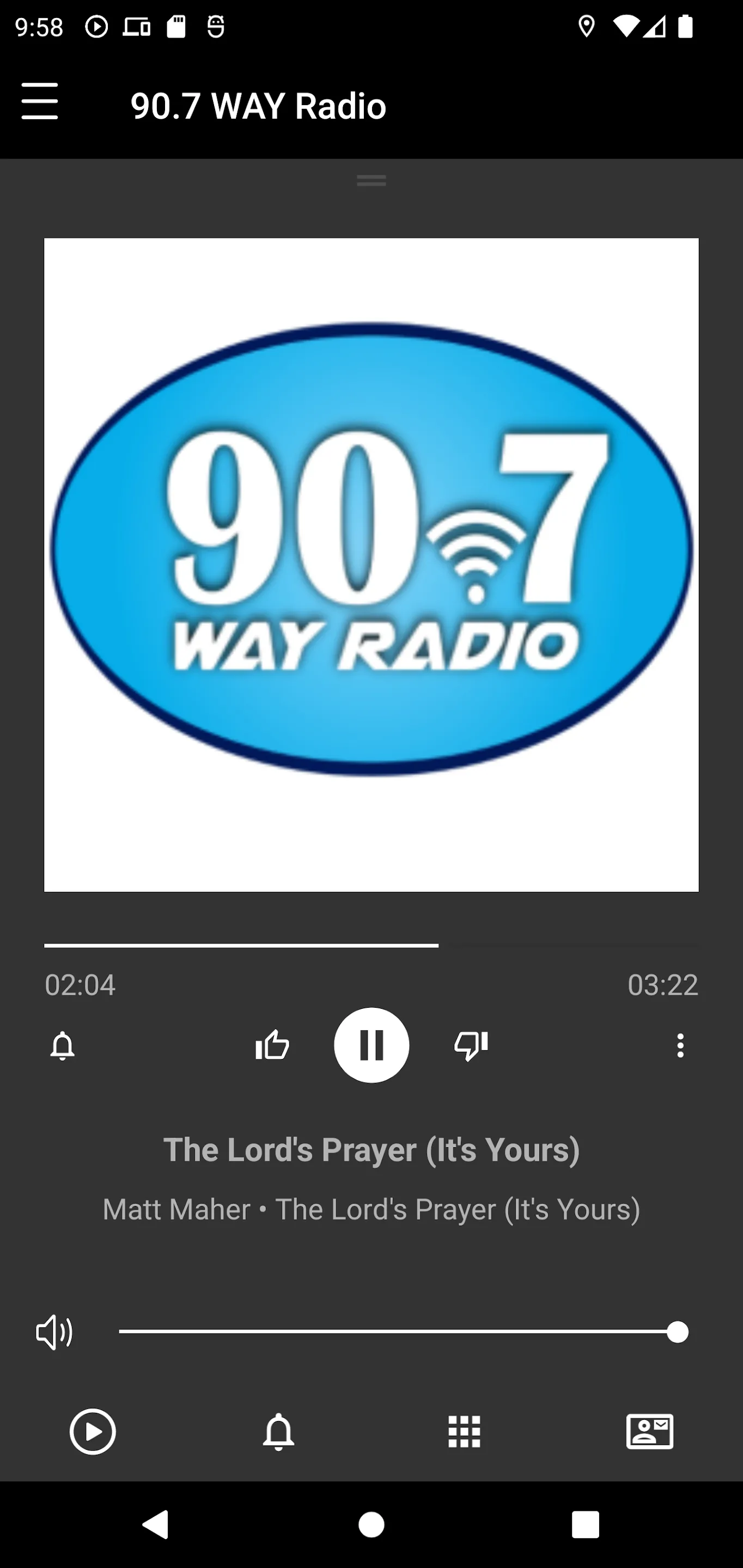 90.7 WAY Radio | Indus Appstore | Screenshot