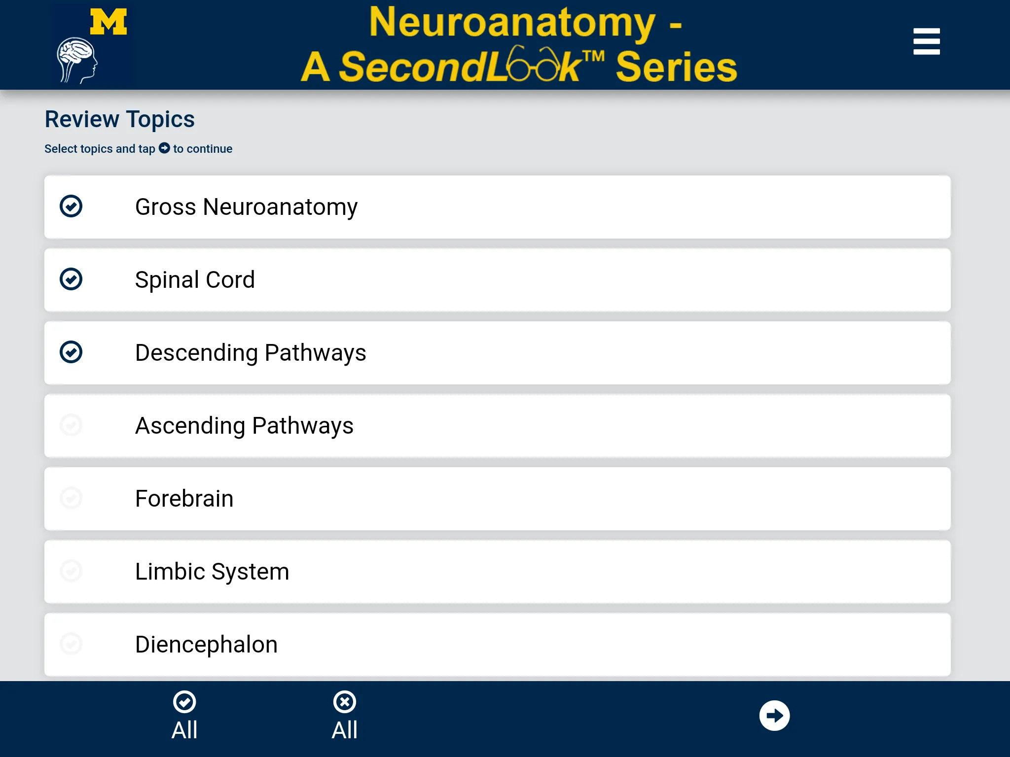 Neuroanatomy - SecondLook | Indus Appstore | Screenshot