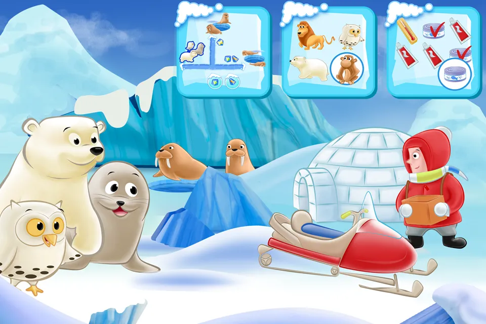 Polar Bear Cub - Fairy Tale | Indus Appstore | Screenshot