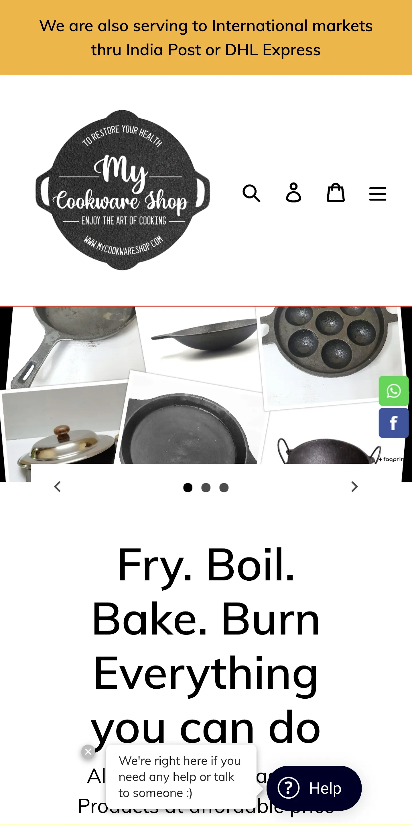 My Cookware Shop | Indus Appstore | Screenshot