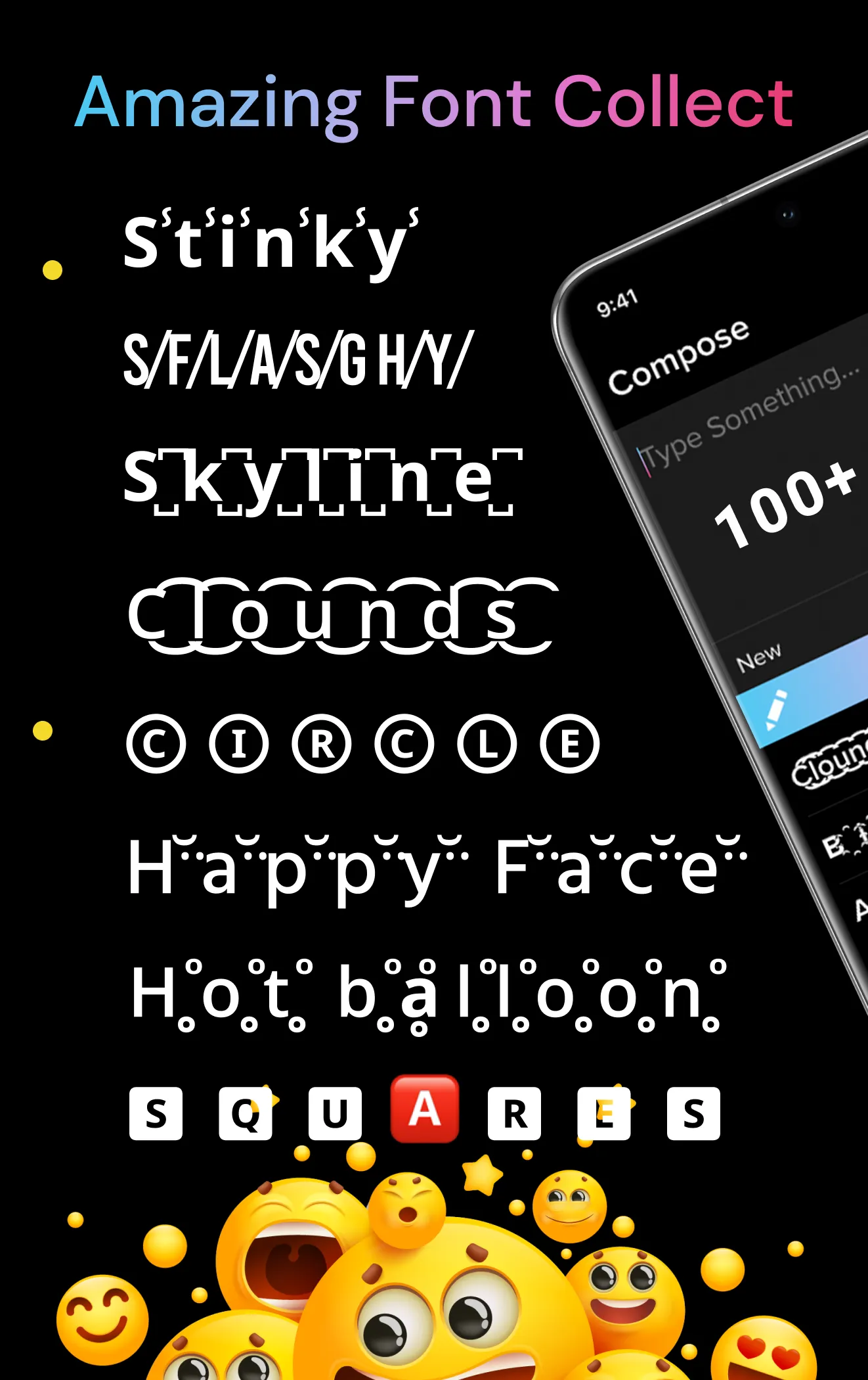 Fonts: Emojis, Symbols | Indus Appstore | Screenshot