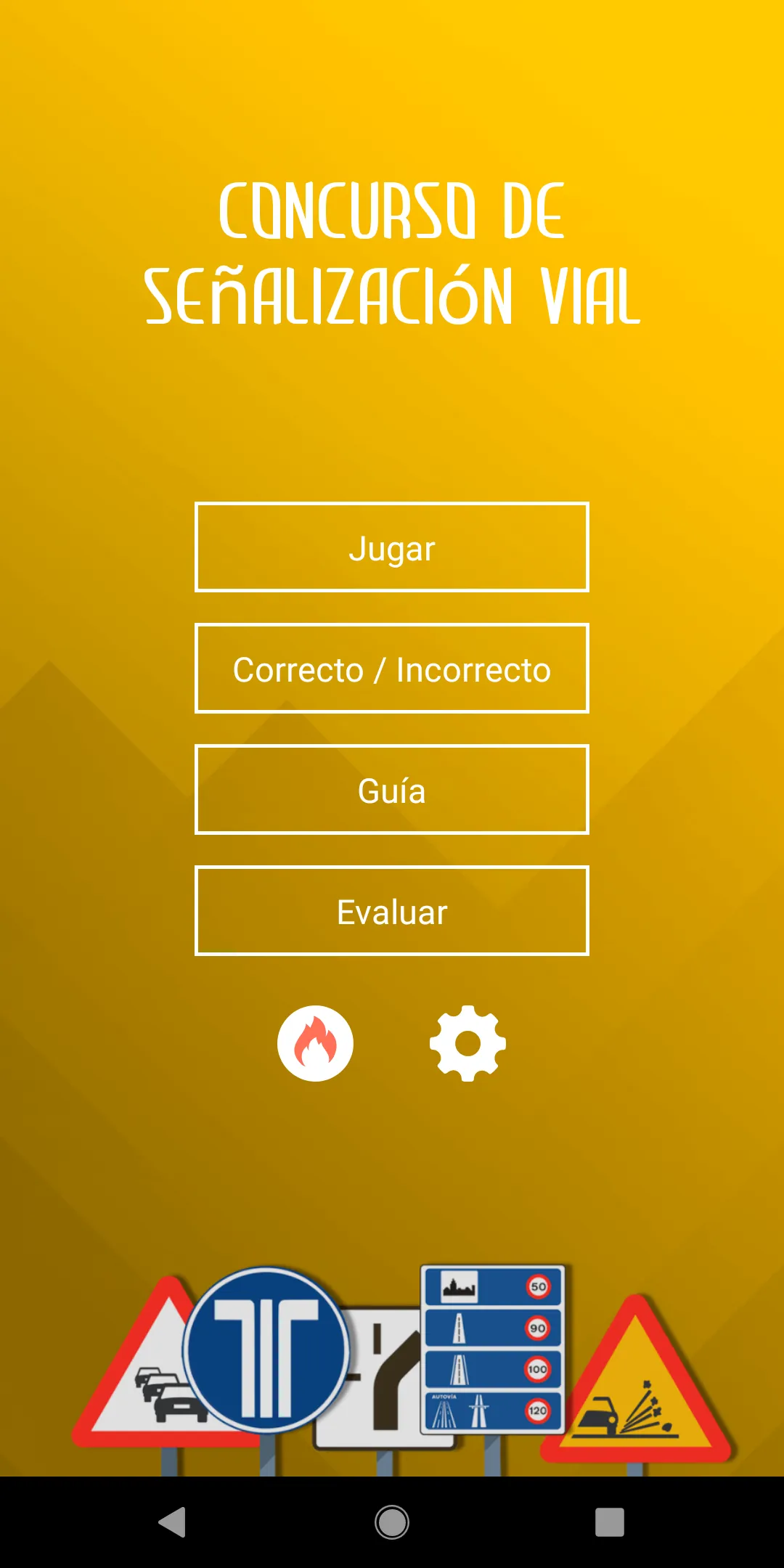 Señales de Tráfico España Test | Indus Appstore | Screenshot