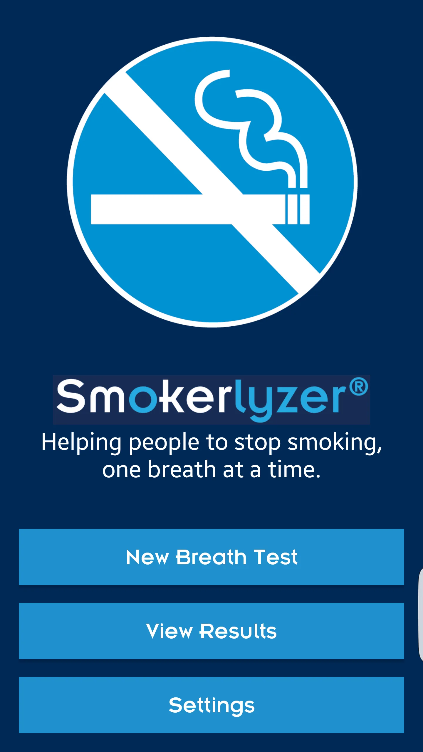 Smokerlyzer | Indus Appstore | Screenshot