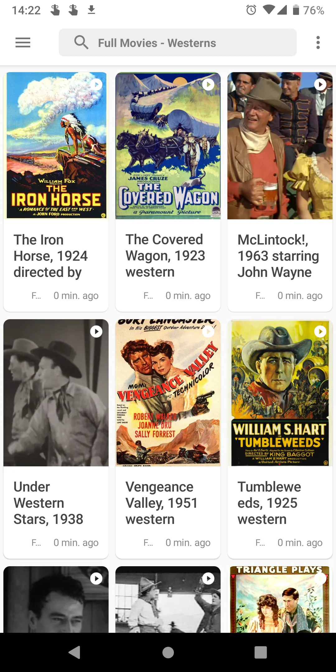 Westerns Movies App | Indus Appstore | Screenshot