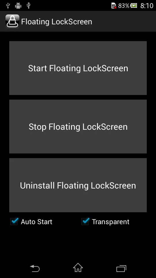 Floating LockScreen | Indus Appstore | Screenshot